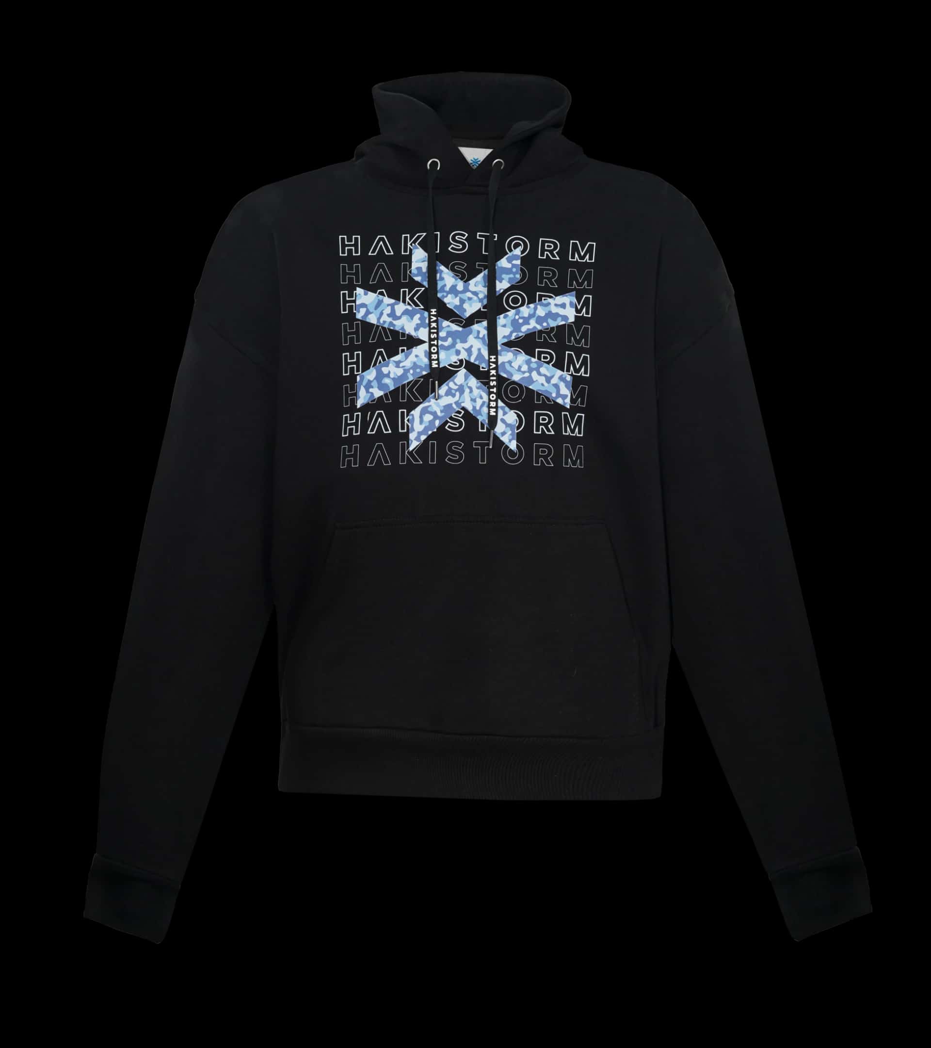 Hoodie Logo Blue Camo