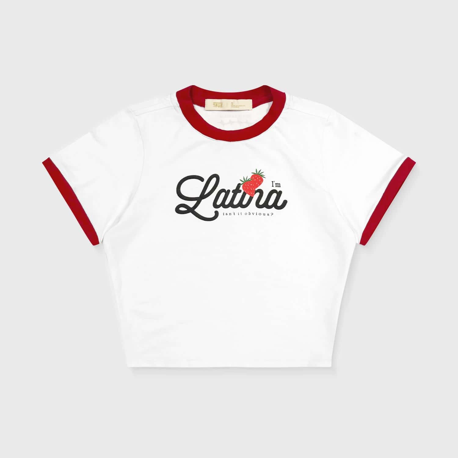 La Solar x True Baby Tee - White