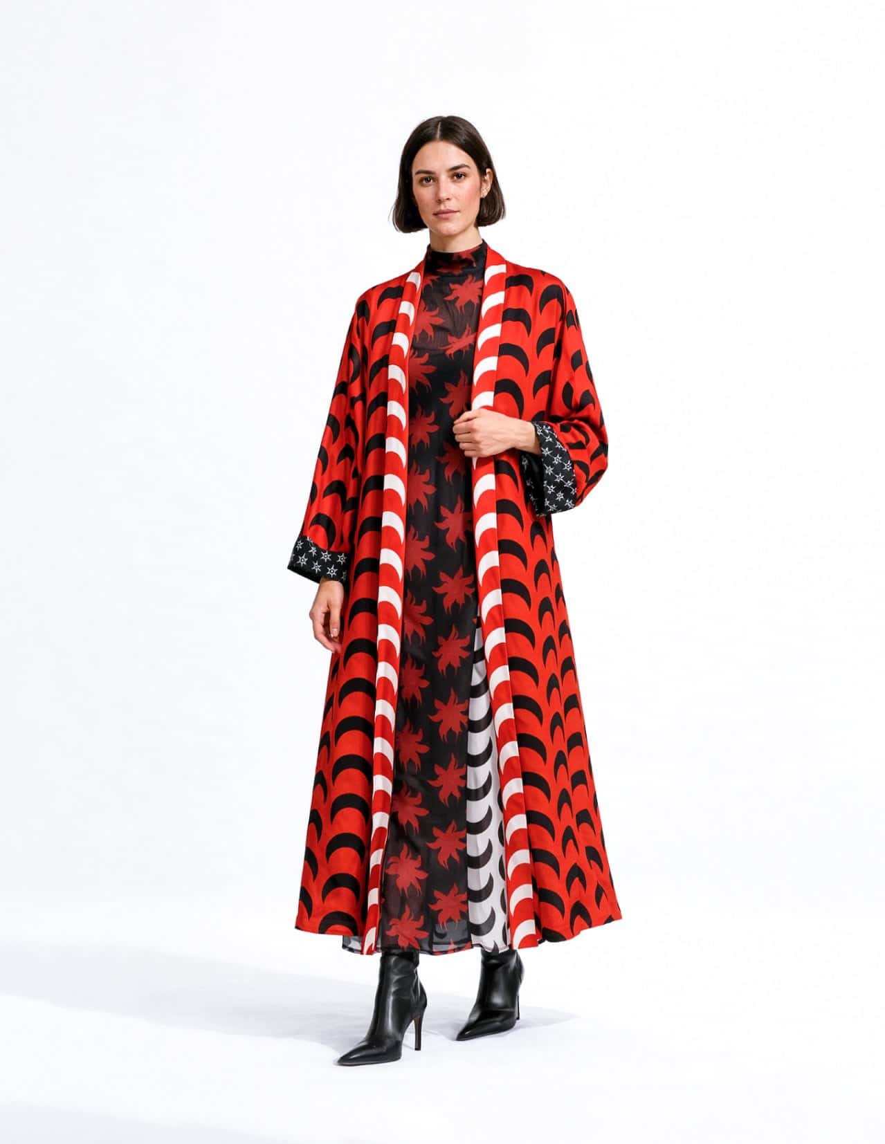 Bata-Kimono Unisex /  La Luna Florece