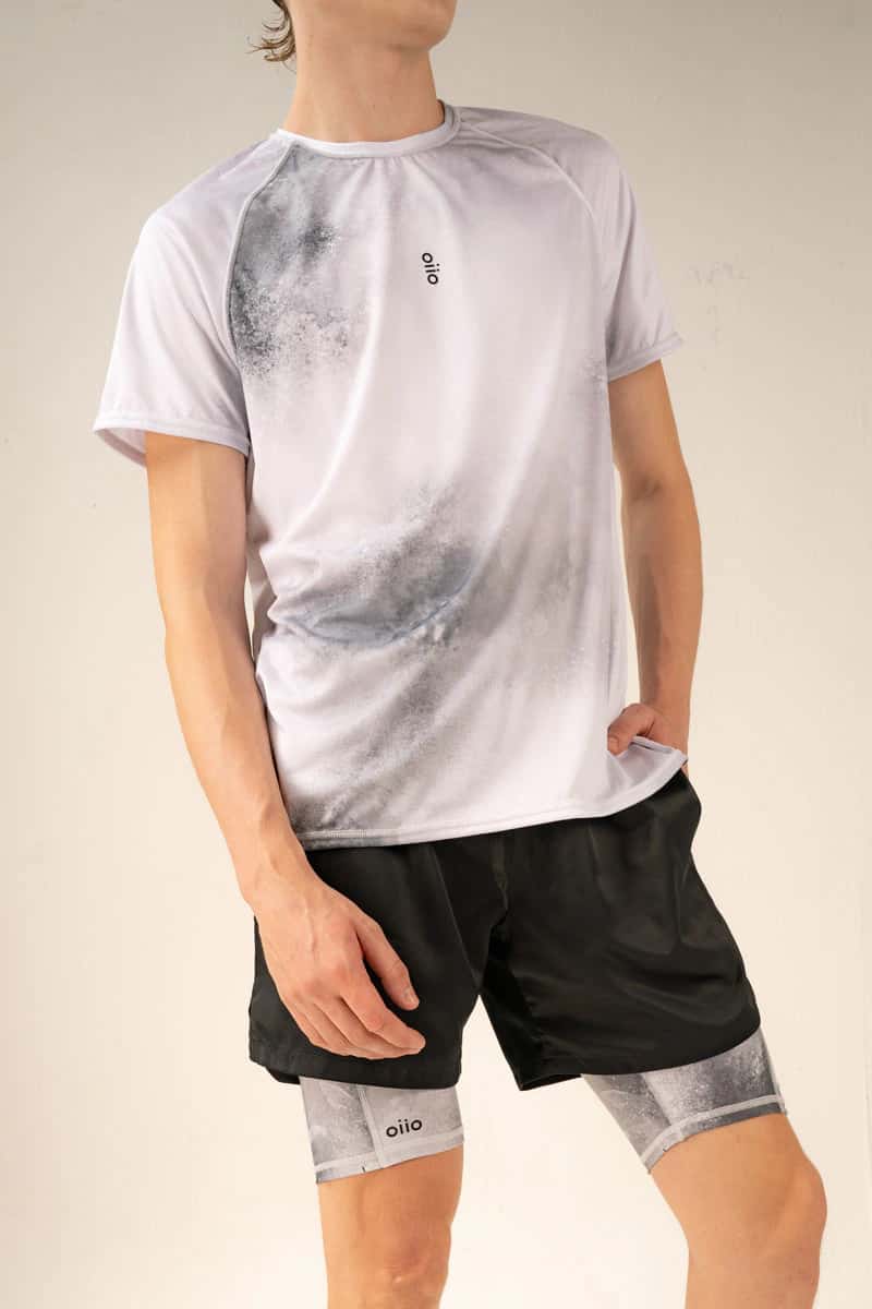 WATERCOLOR RUNNING T-SHIRT - miniatura 1