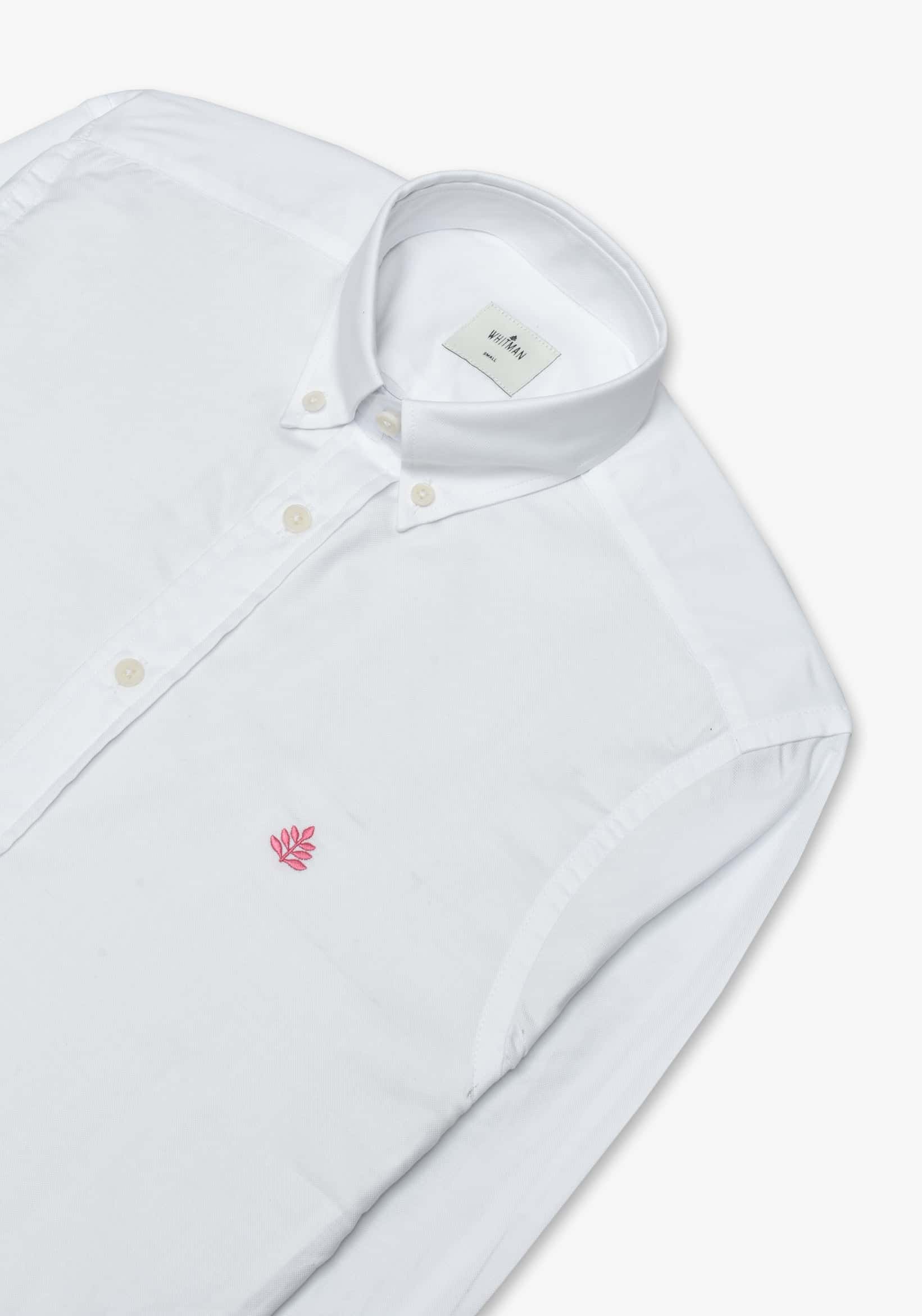 Camisa Whitman Blanca CBD - miniatura 3