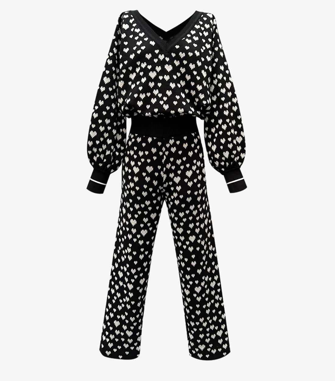 Pantalon CuoreBeat Negro Recto. - miniatura 6