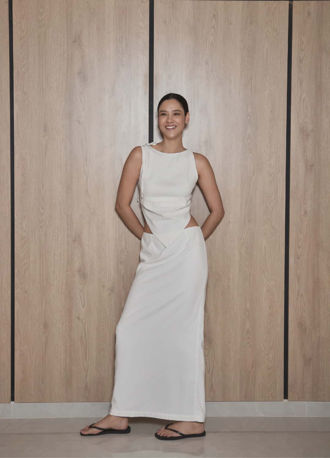 Falda María Teresa Ivory - miniatura 3