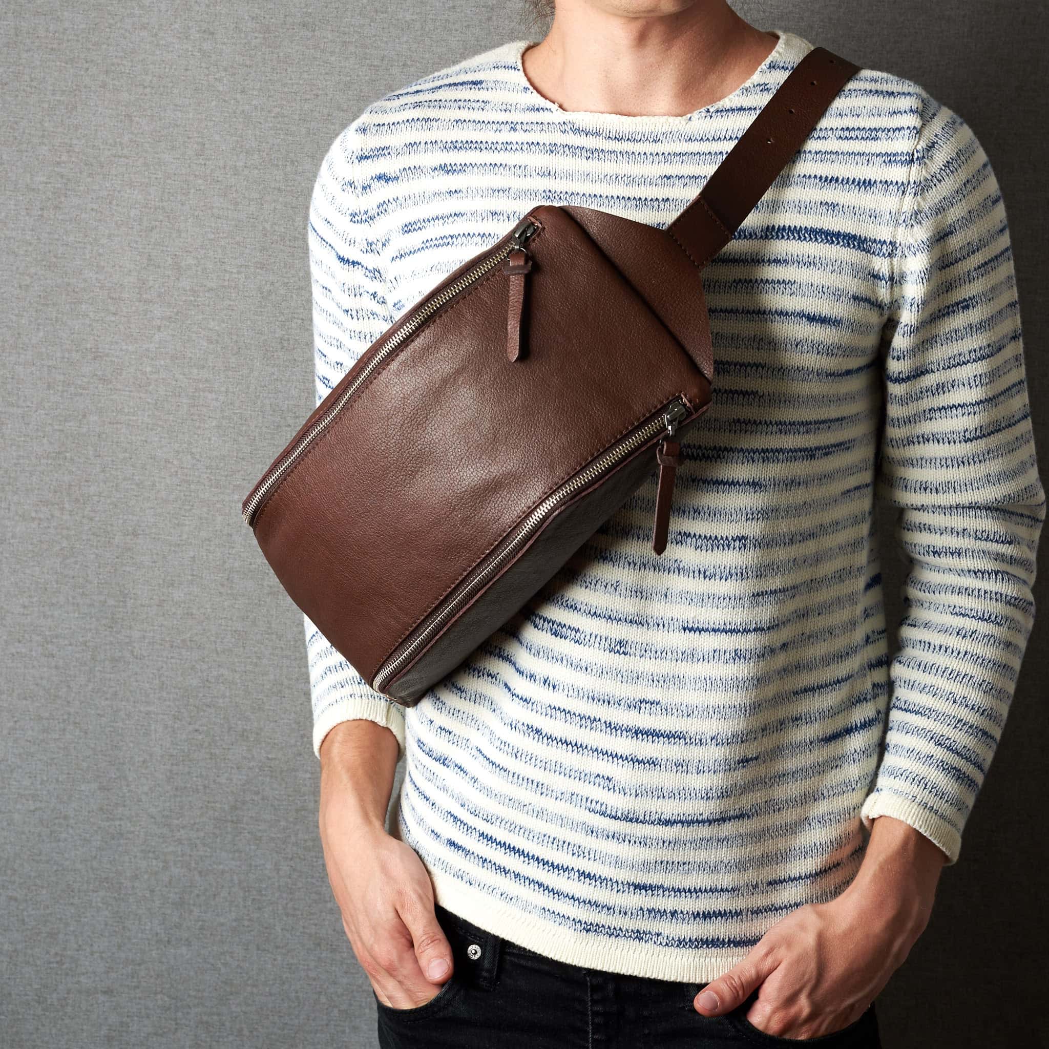 Fenek Sling Bag · Brown