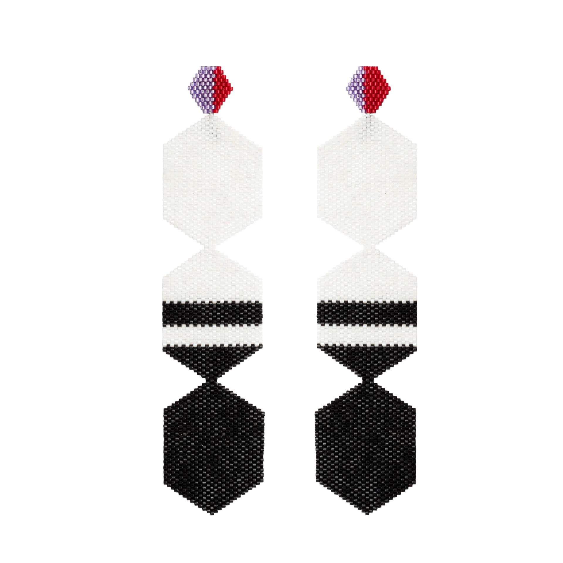 Aretes Tres Horus Aragohma White