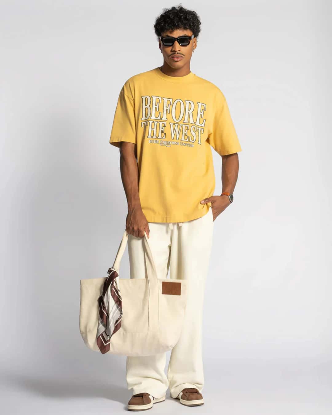 BEFORE THE WEST MUSTARD T-SHIRT - miniatura 2