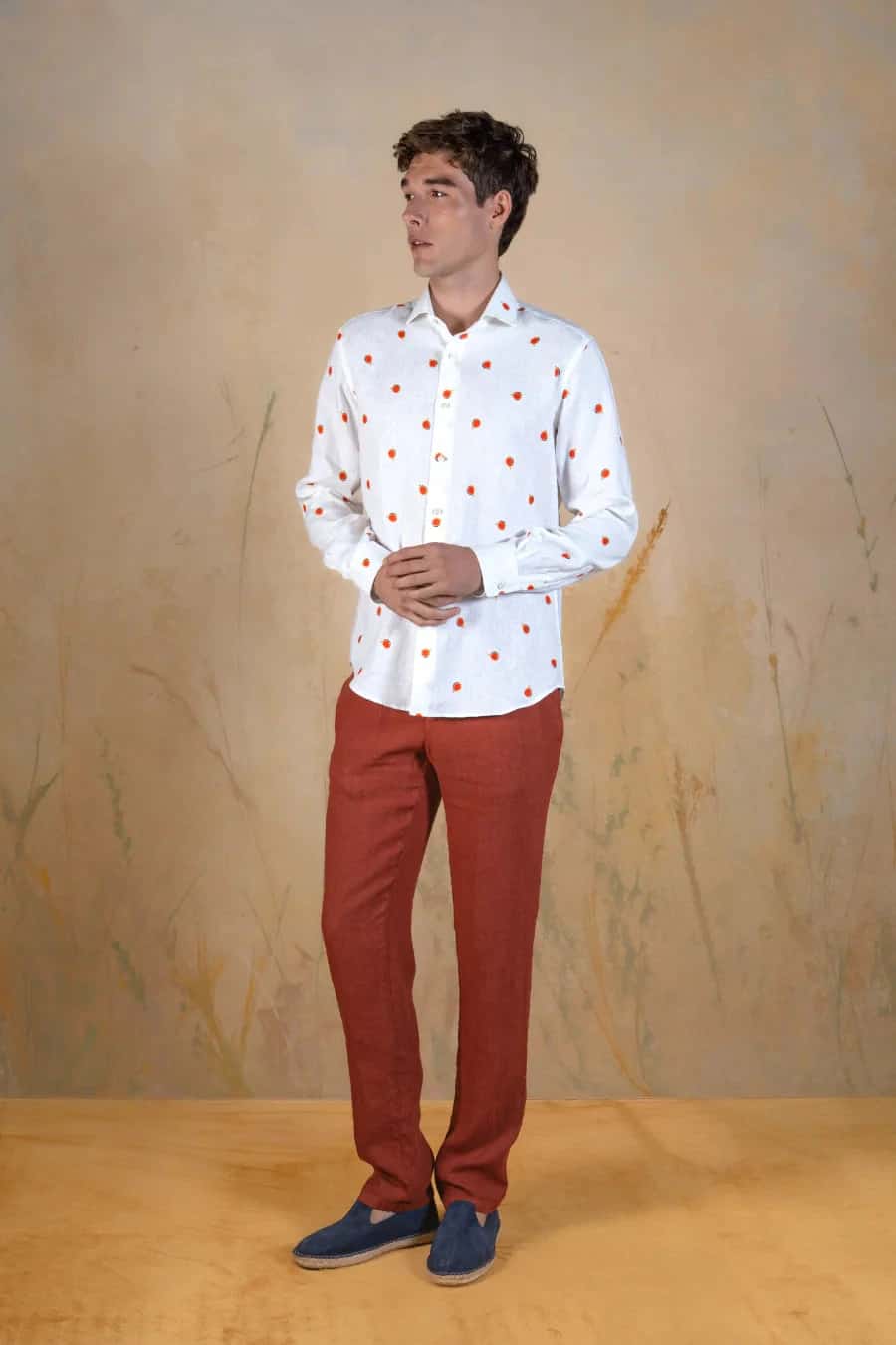 Higuera linen shirt white