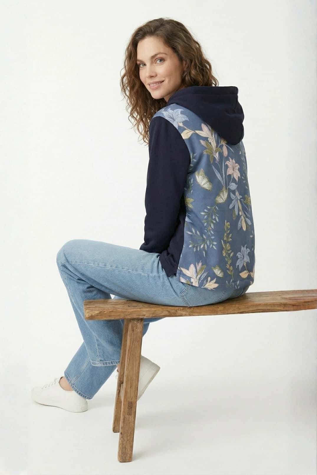 Hoodie Nevado Achira Azul - miniatura 4