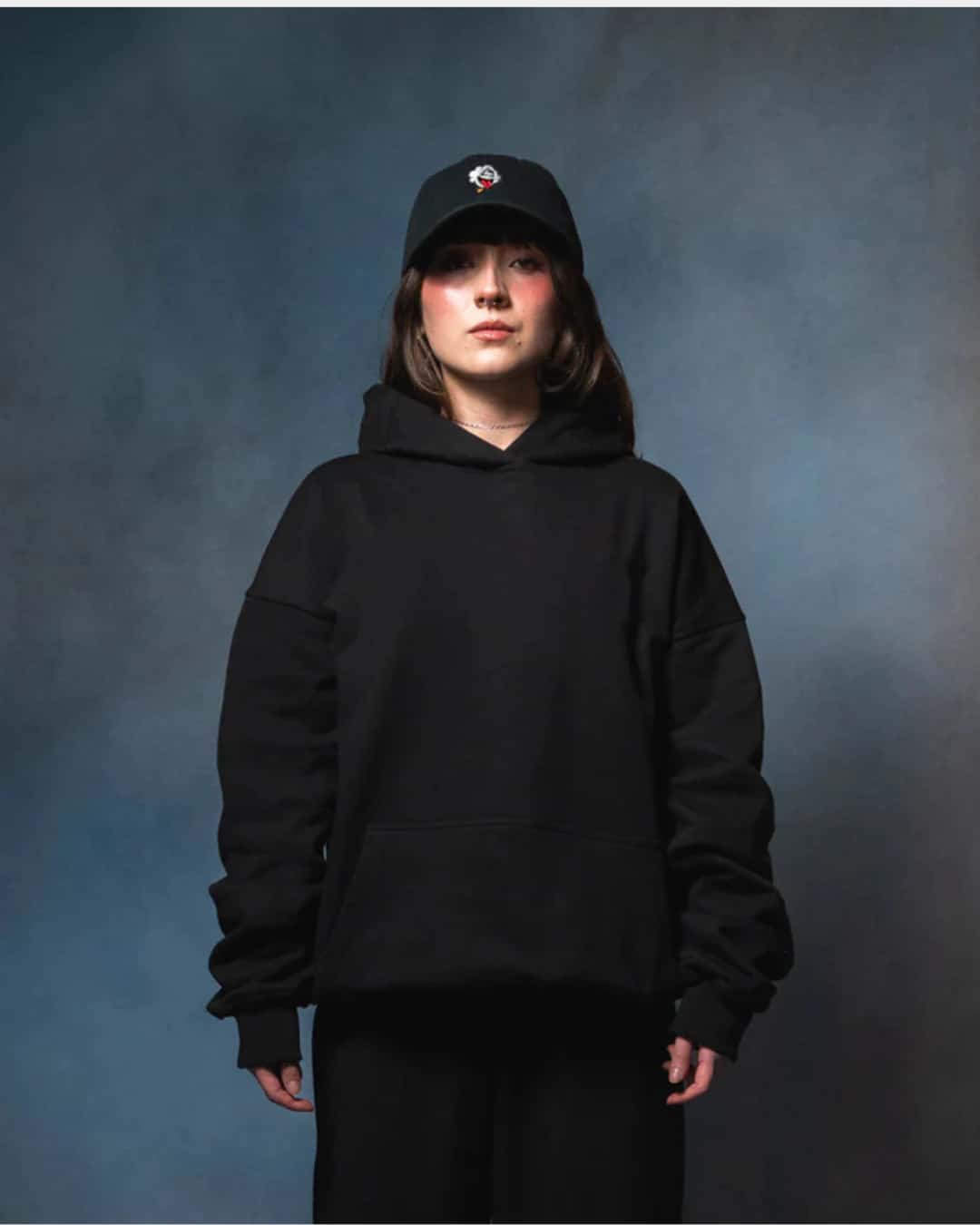 HOODIE NUBE BLING BOXY FIT - miniatura 3