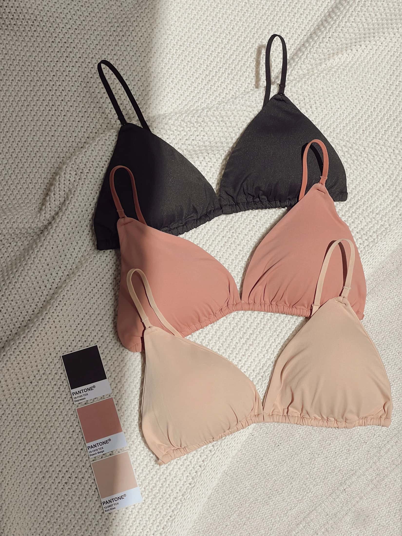 Arma tu kit X3 Top Triángulo ¡Elige color y talla!