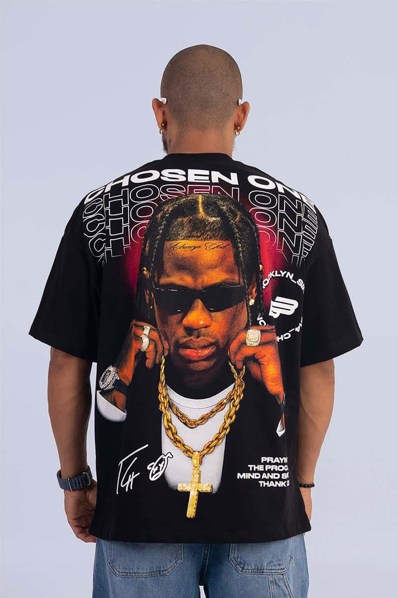 Camiseta oversize chosen one