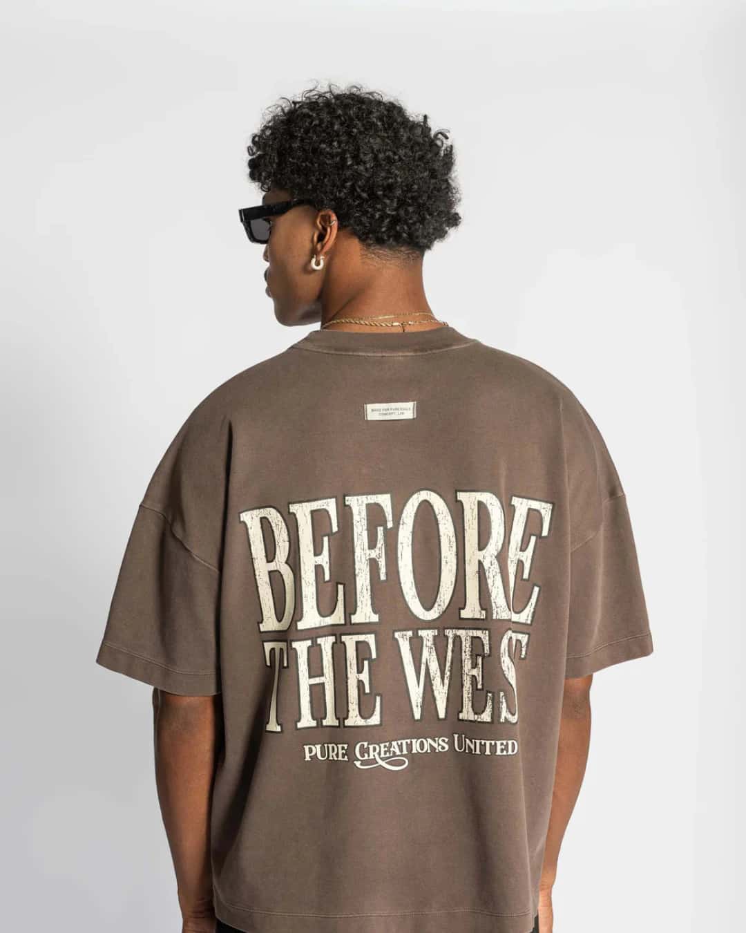 BEFORE THE WEST BROWN T-SHIRT - miniatura 4