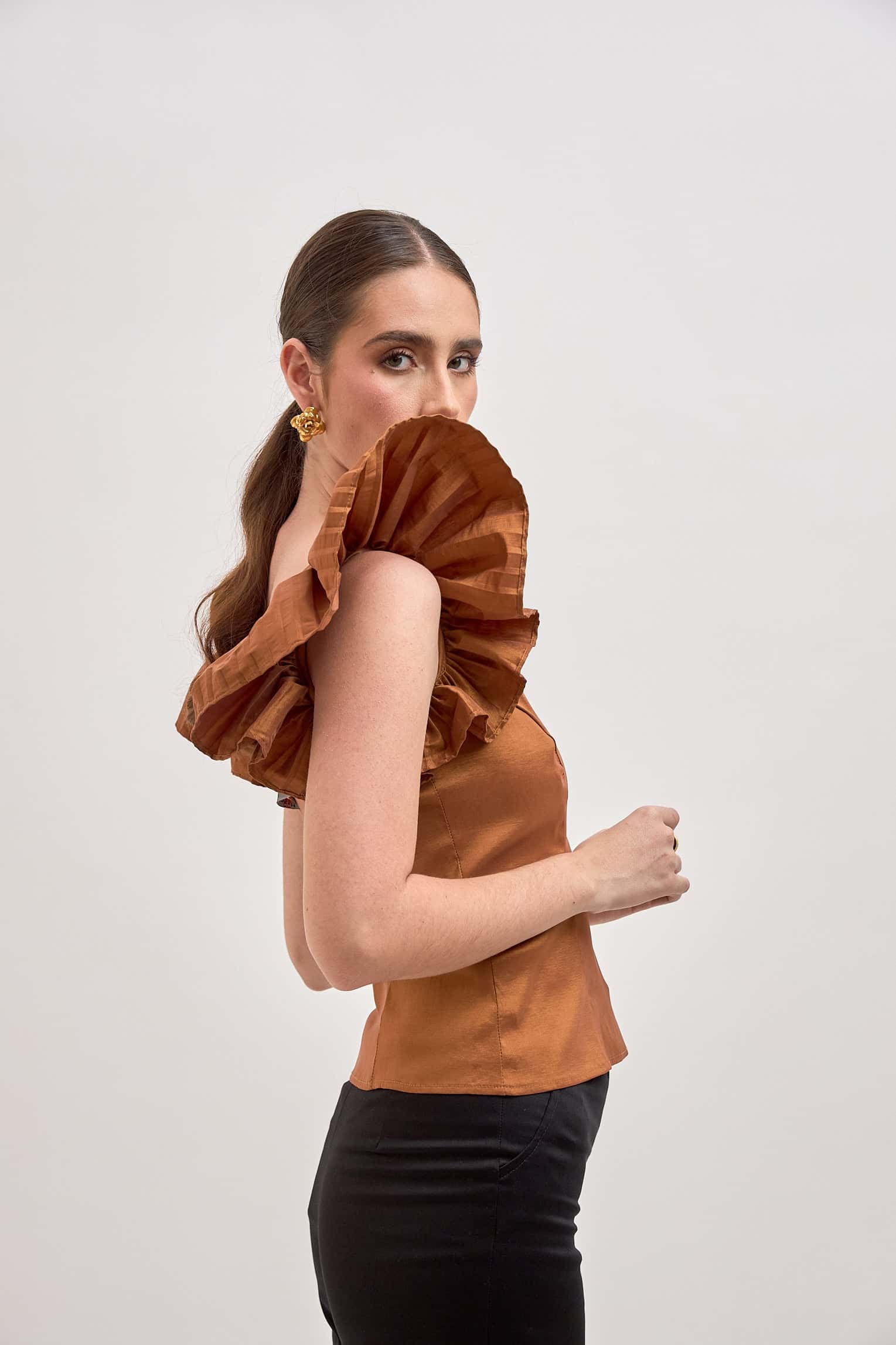Blusa Bursa Terracota - miniatura 3