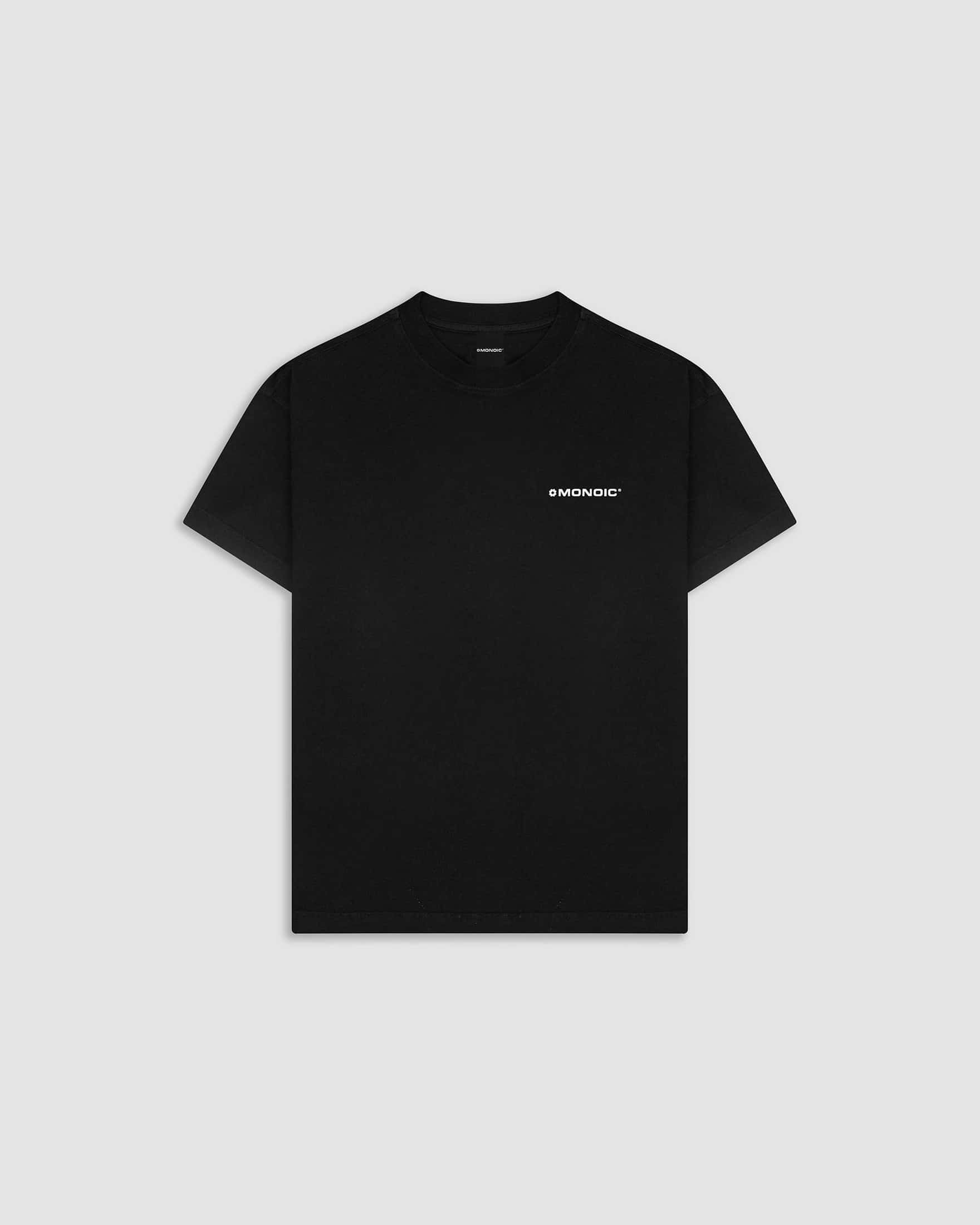 Camiseta Oversized Básica V2 - Negro Oscuro