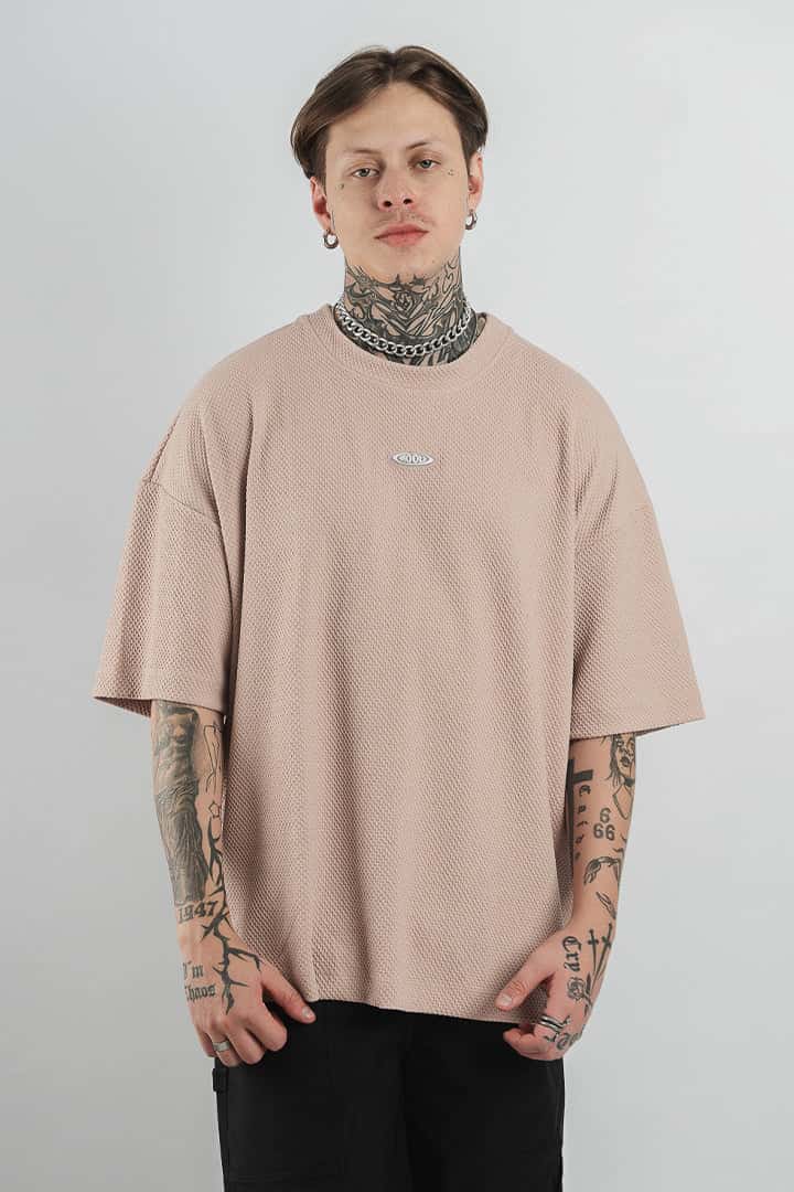 CAMISETA BOXI FIT KAKI - miniatura 1