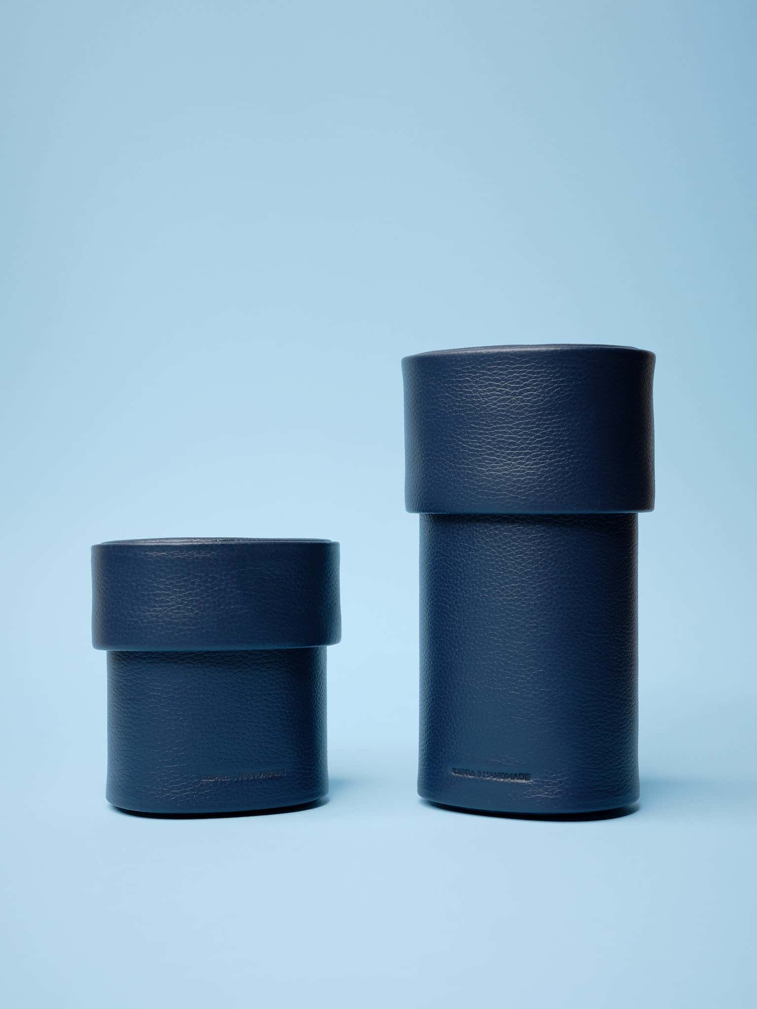 ChronoPod Watch & Essentials Case · Navy