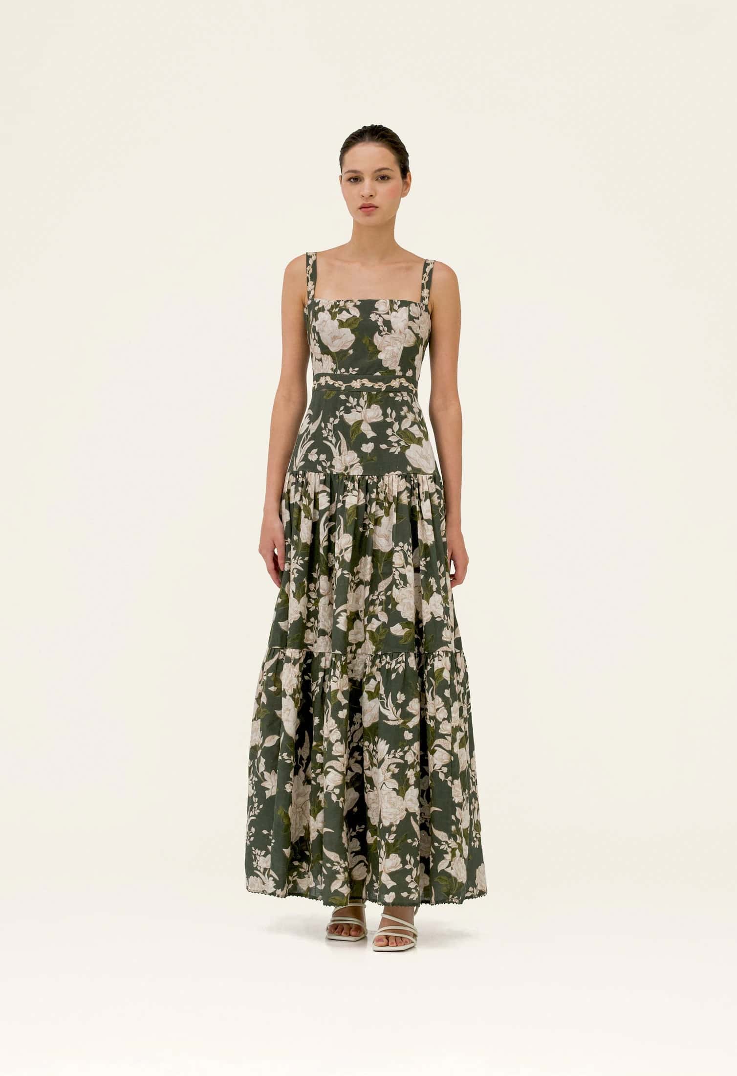Lima Gardenia Maxi Dress