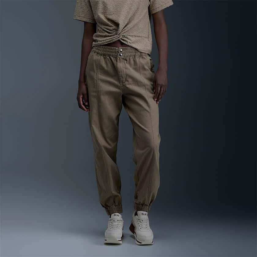 Jogger Beige Mujer
