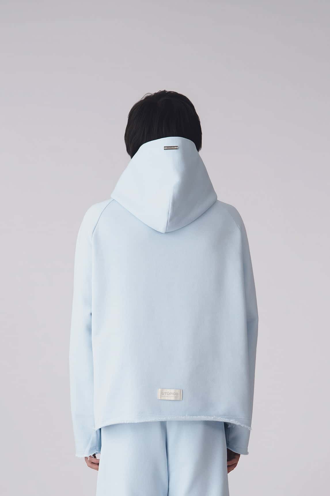 HOODIE BASICS V2 - AZUL CELESTE - miniatura 5