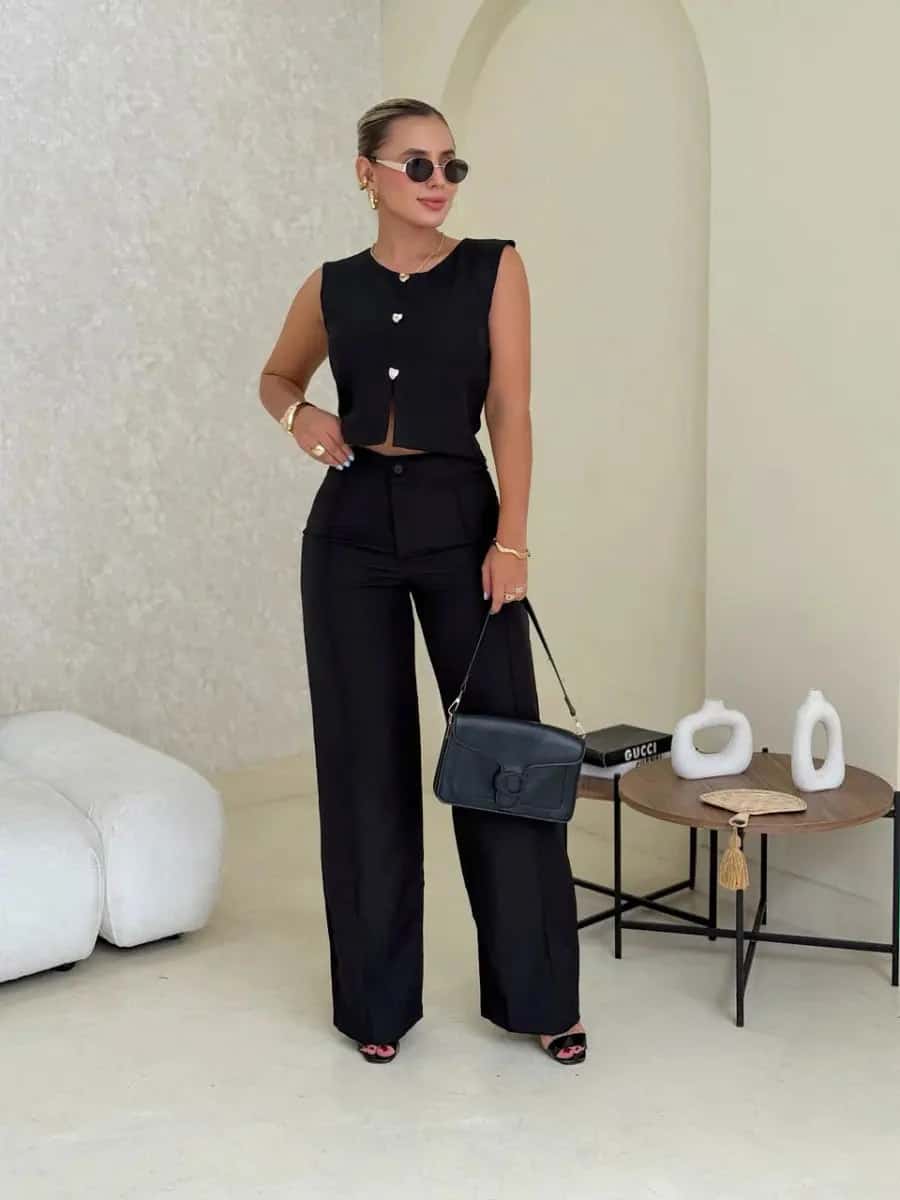 Pantalones Sirenna (negro)
