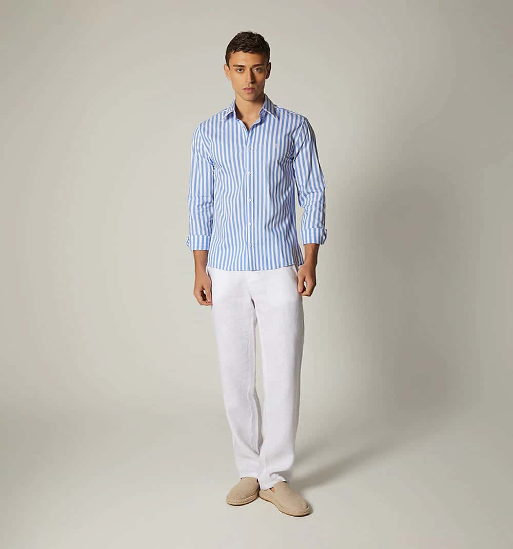 Camisa para hombre con botón down
