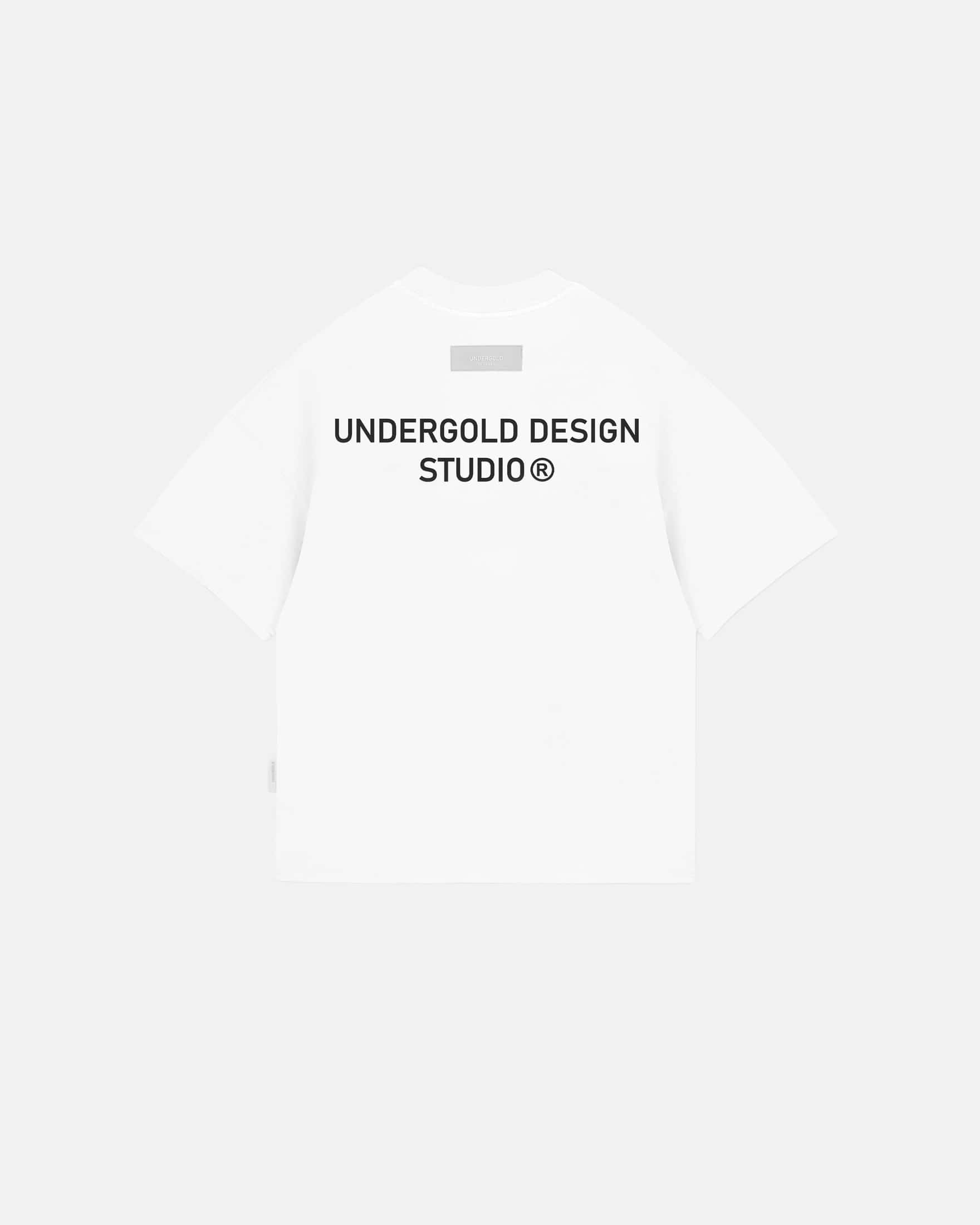 Basics Undergold Design Studio Boxy T-shirt White