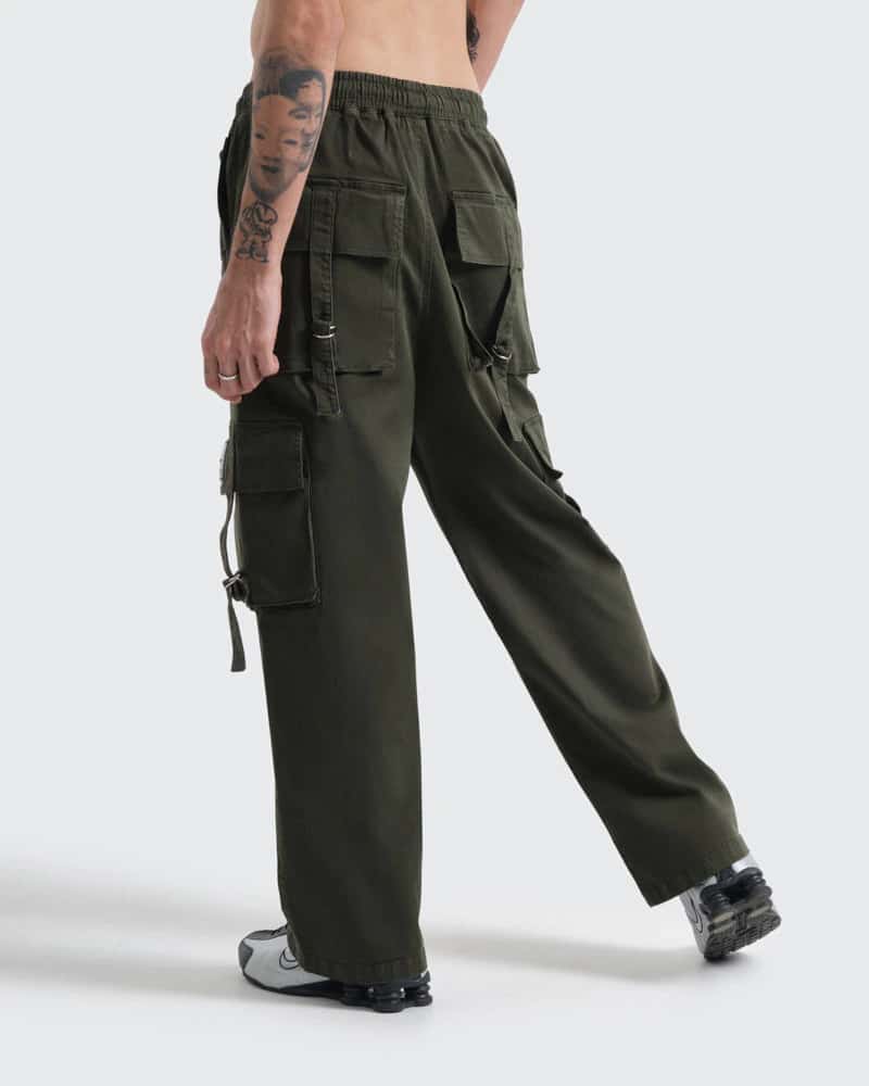 Jogger Cargo Army Green - miniatura 8