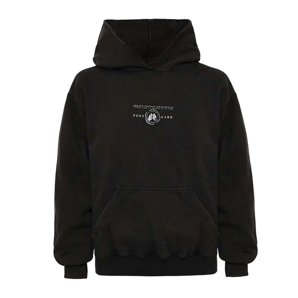 HOODIE OLDFASHIONED  VINTAGEBLACK - miniatura 2