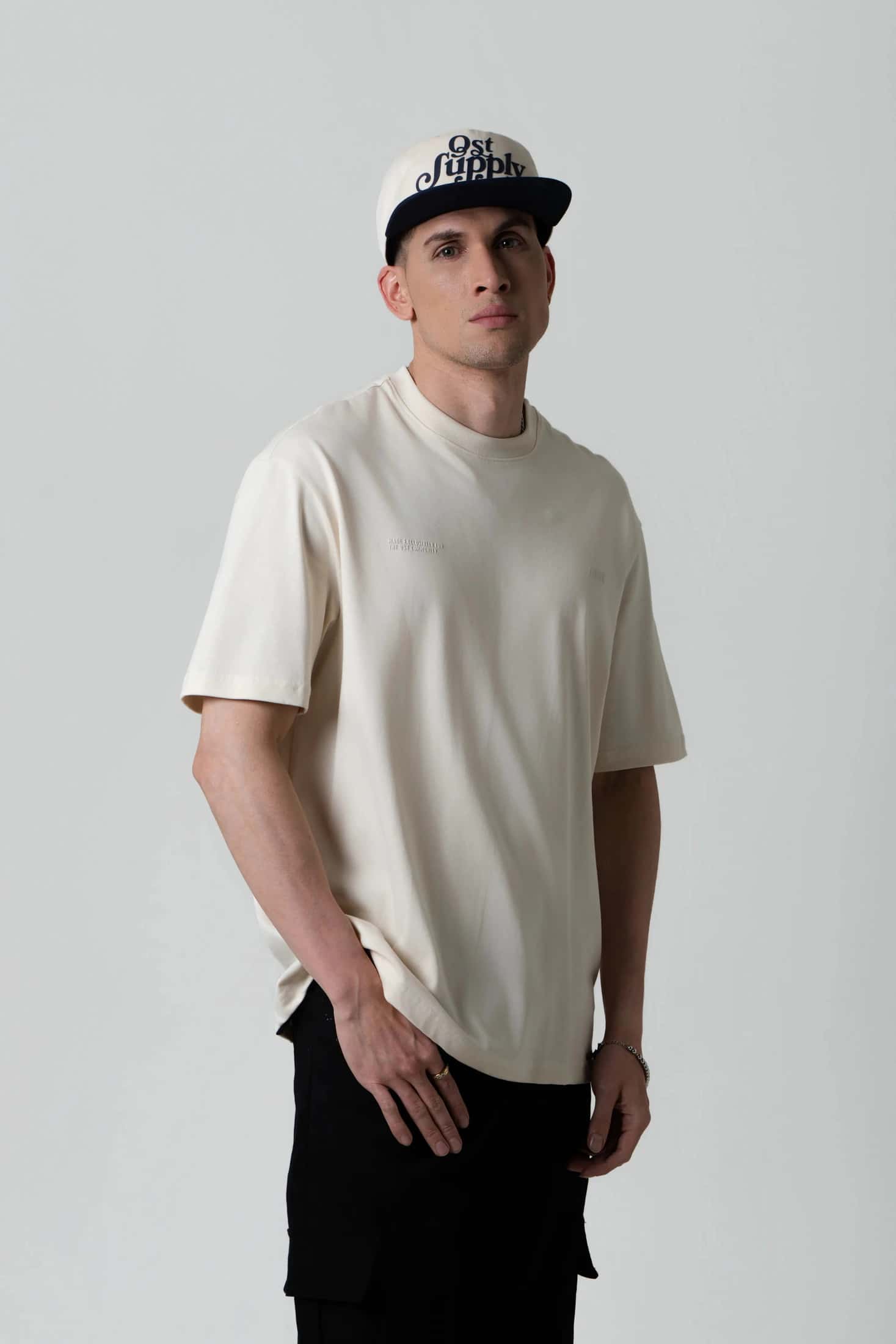CAMISETA MANGA CORTA COLOR WHITECAP GRAY