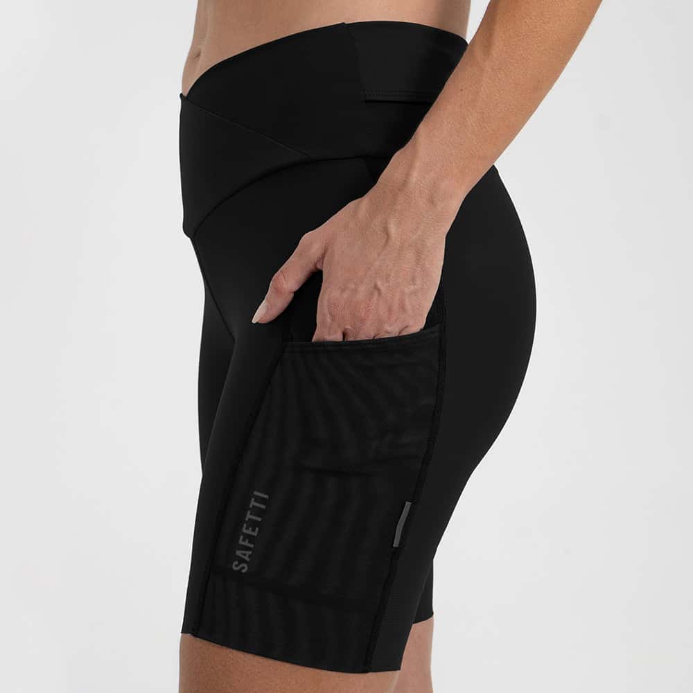 SHORT RUNNING TITÁN 2.0 NERO PARA MUJER - miniatura 3