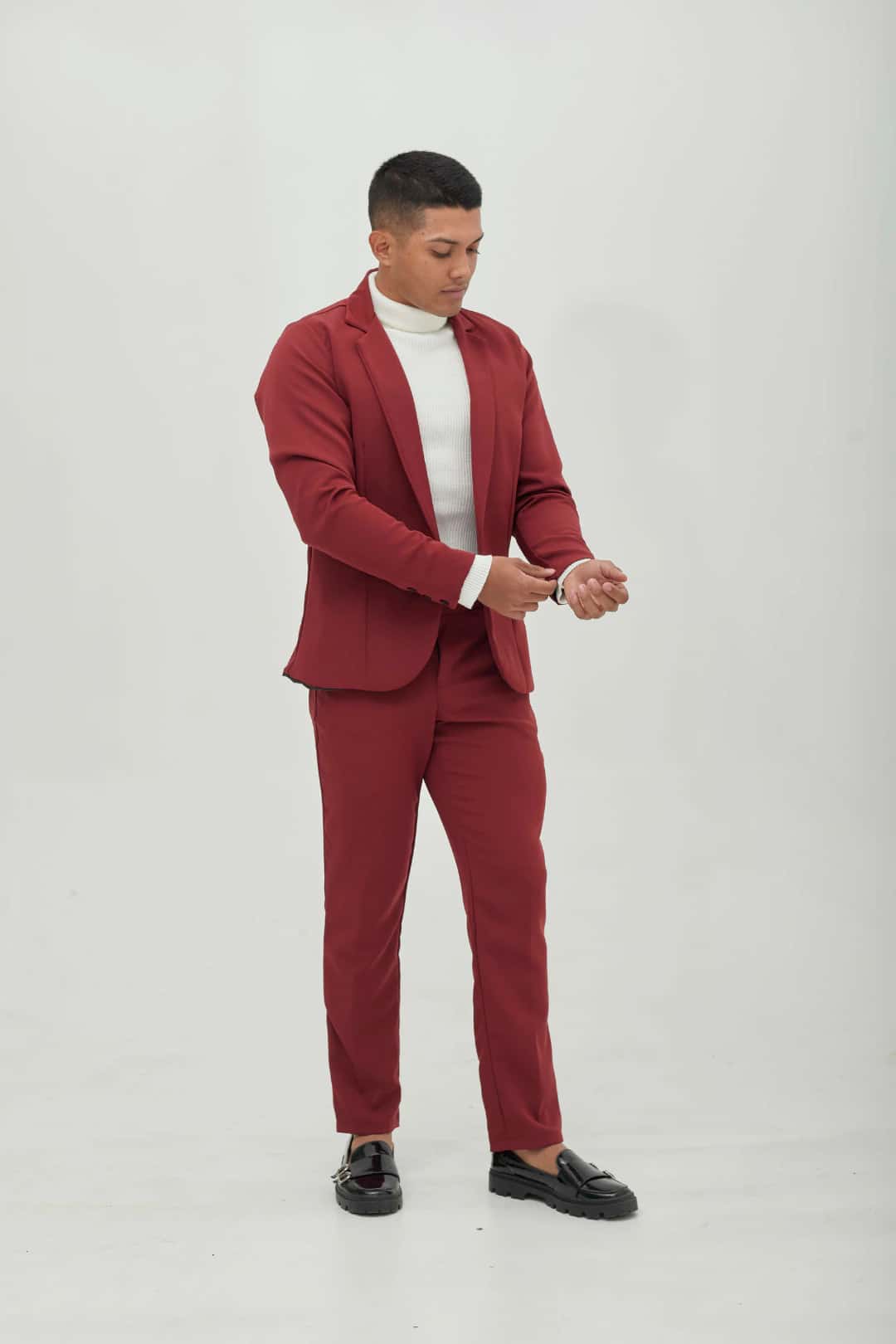 Traje Clásico Vino