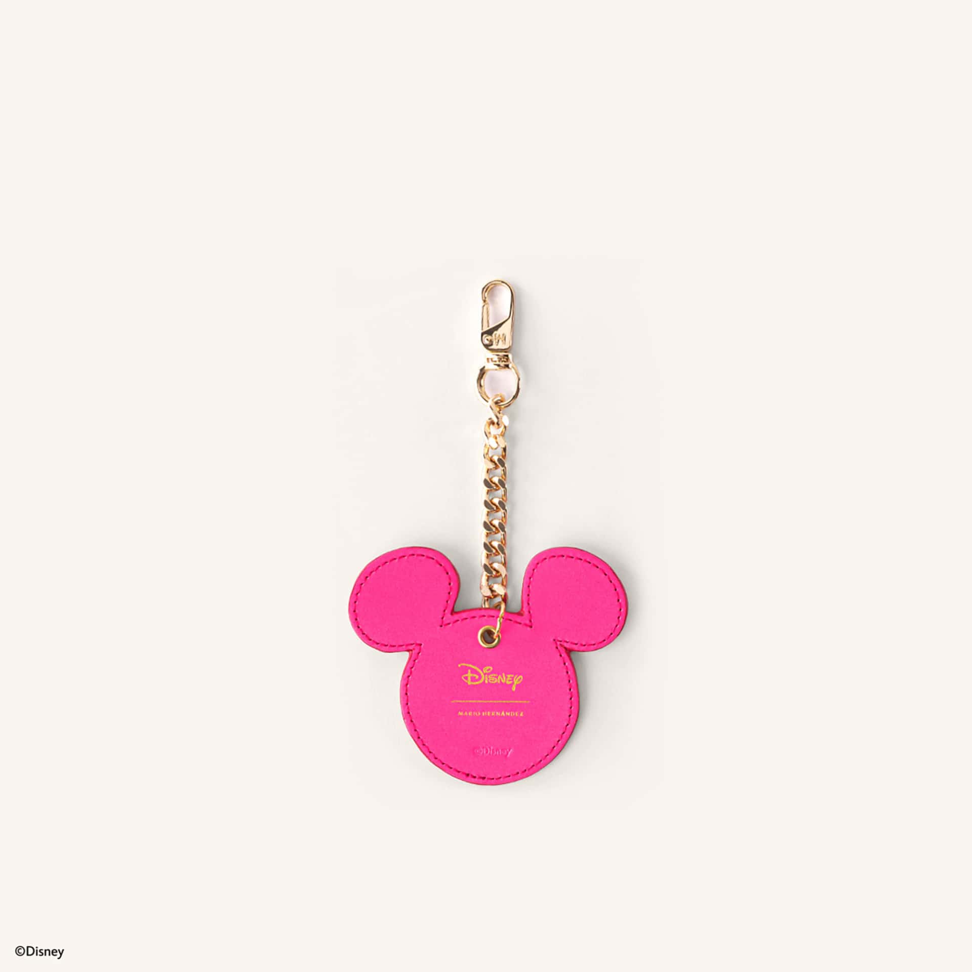 Charm Mickey rosado