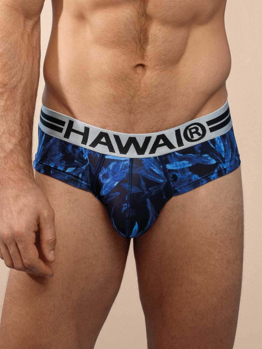 Hip Brief Estampado Color Azul