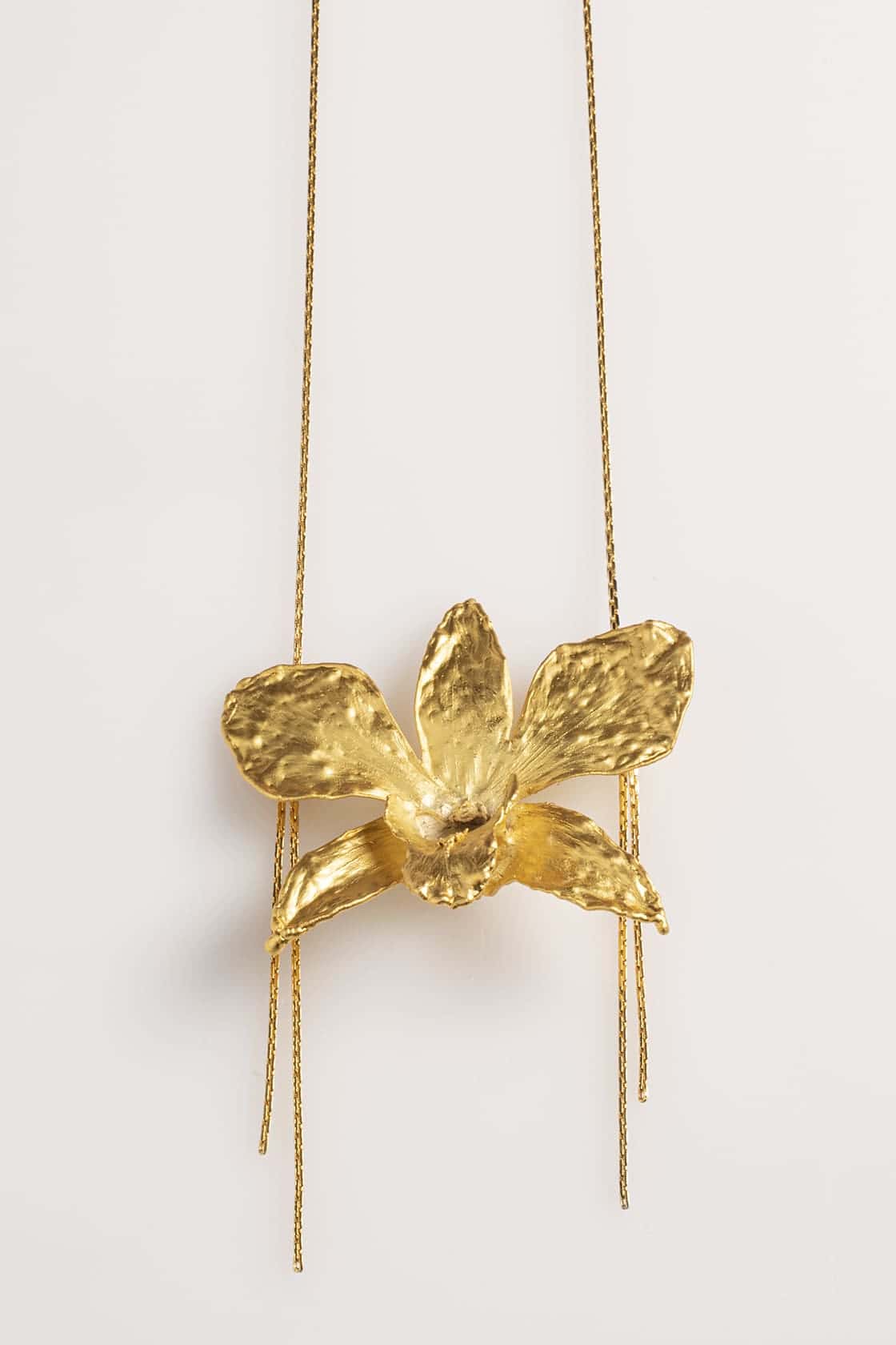 DENDROBIUM MAXI LONG NECKLACE