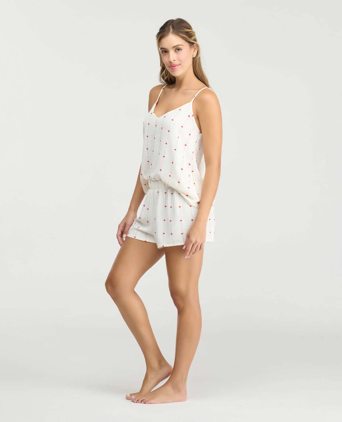 Pijama Short | Tiras Ajustables | Silueta amplia