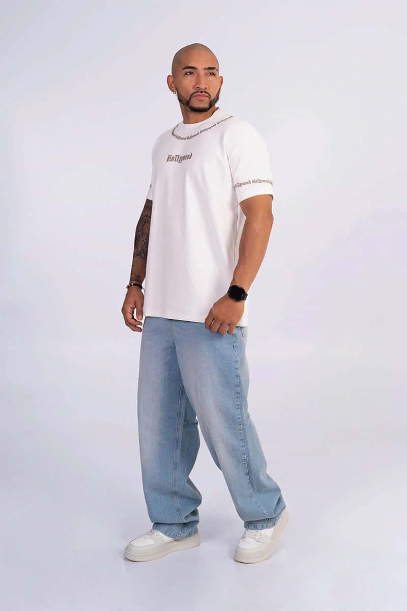 Camiseta regular hollywood - miniatura 2