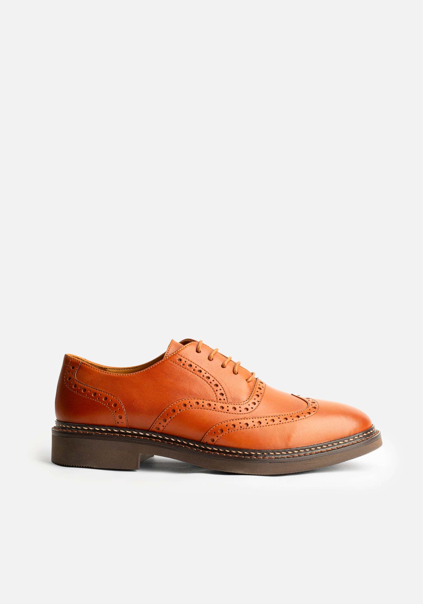 Zapato Oxford Camel