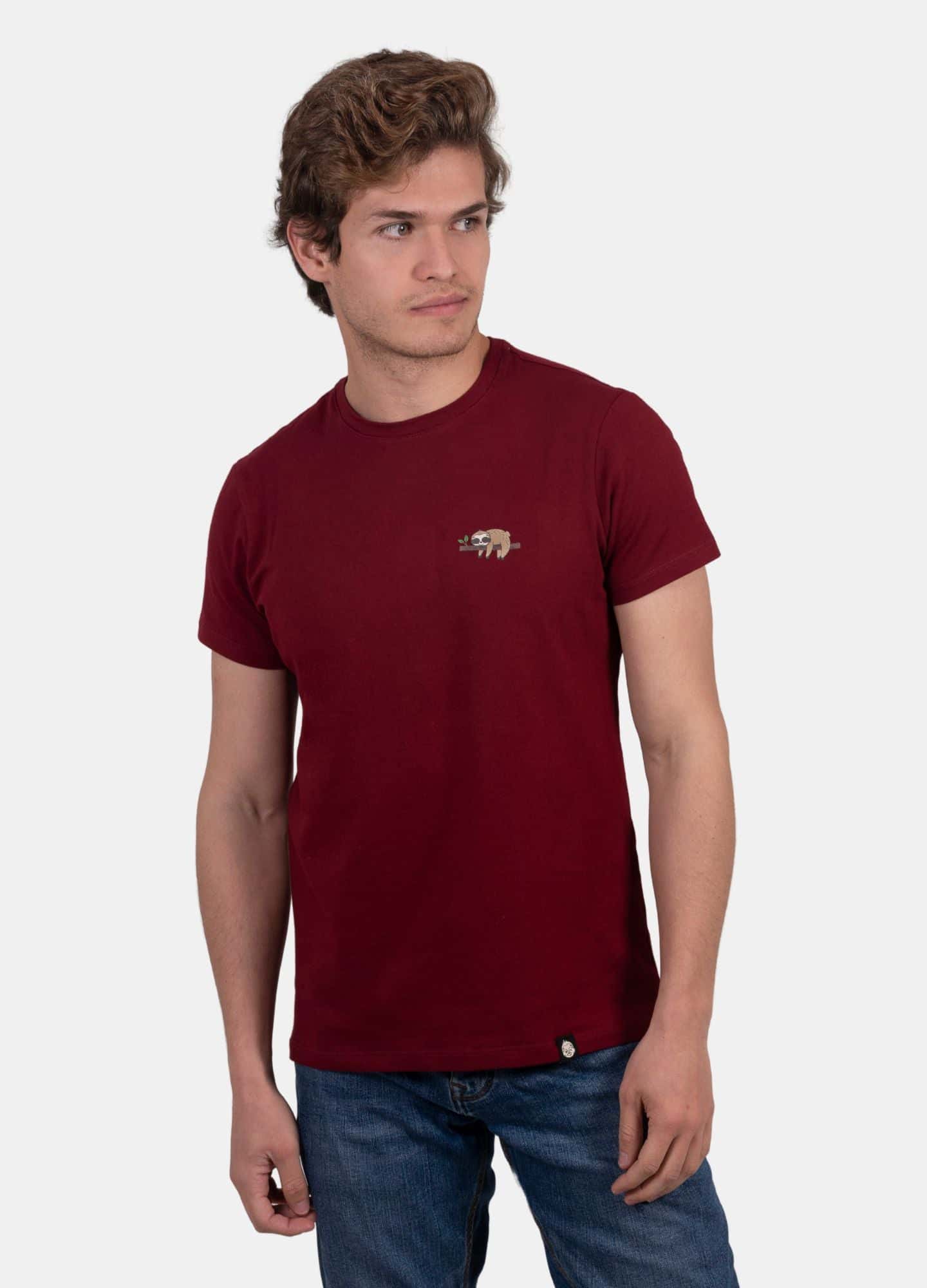 Basic Ciampino Camiseta Regular – Vinotinto