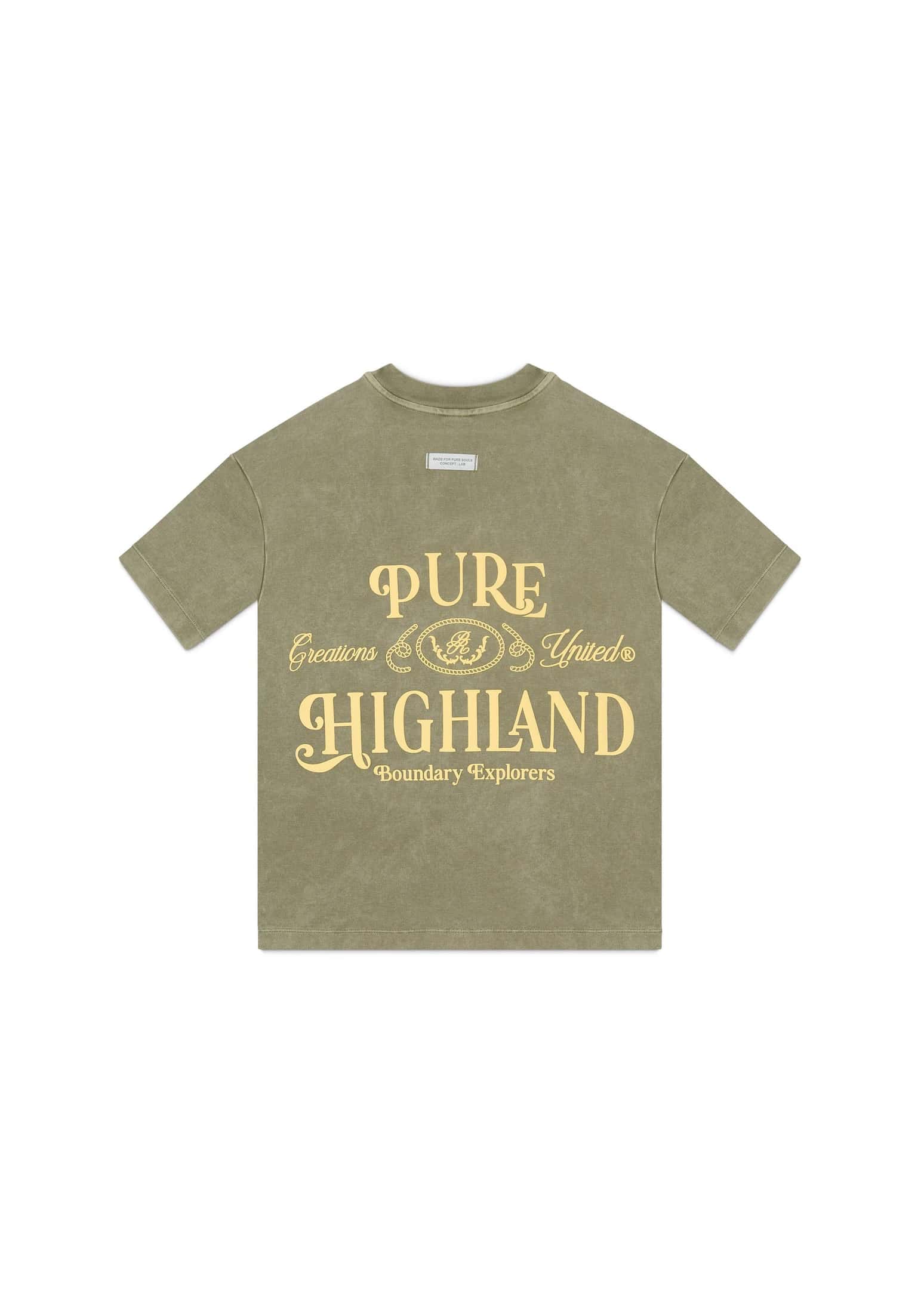 Highland green t-shirt