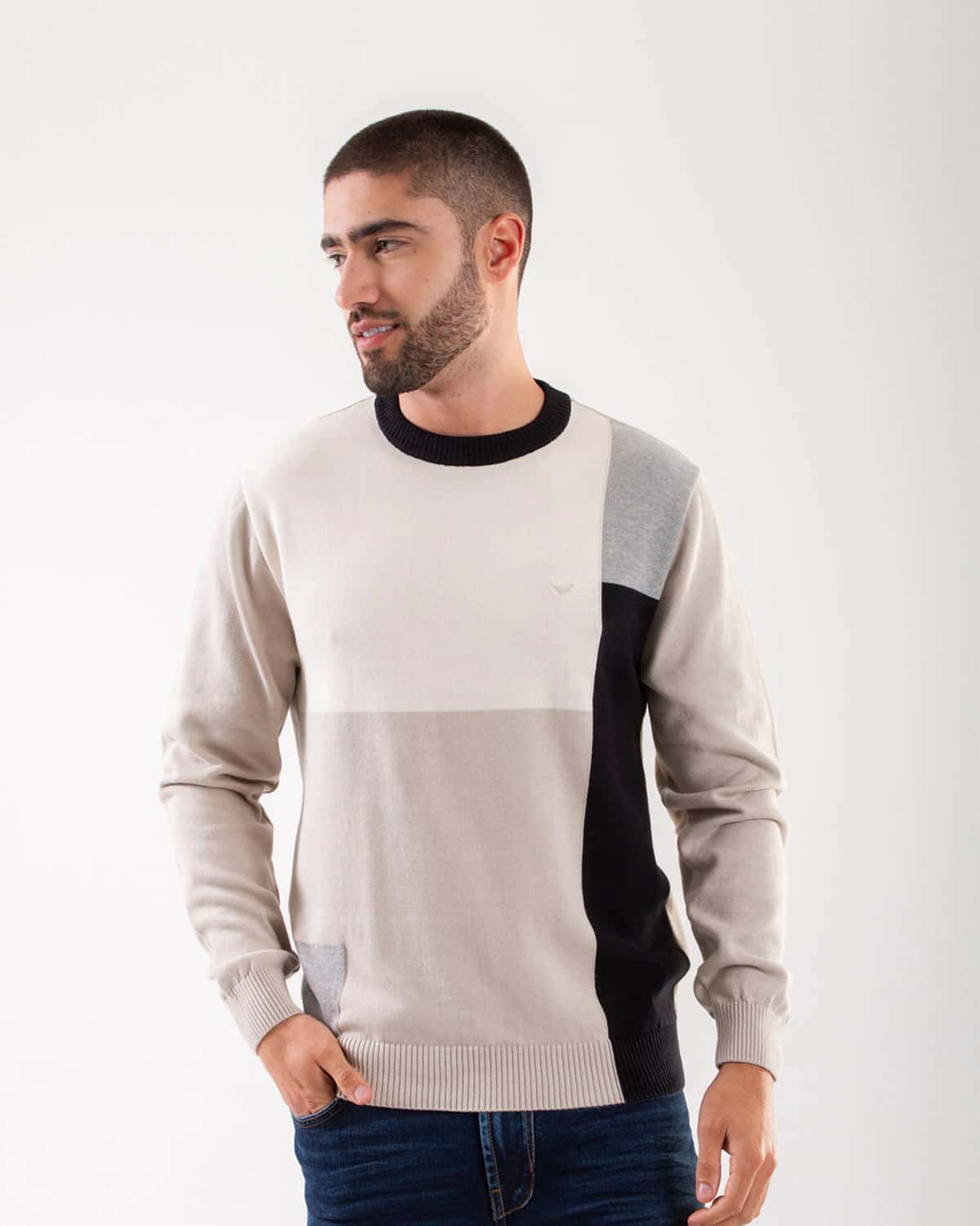 Sweater ivory para hombre
