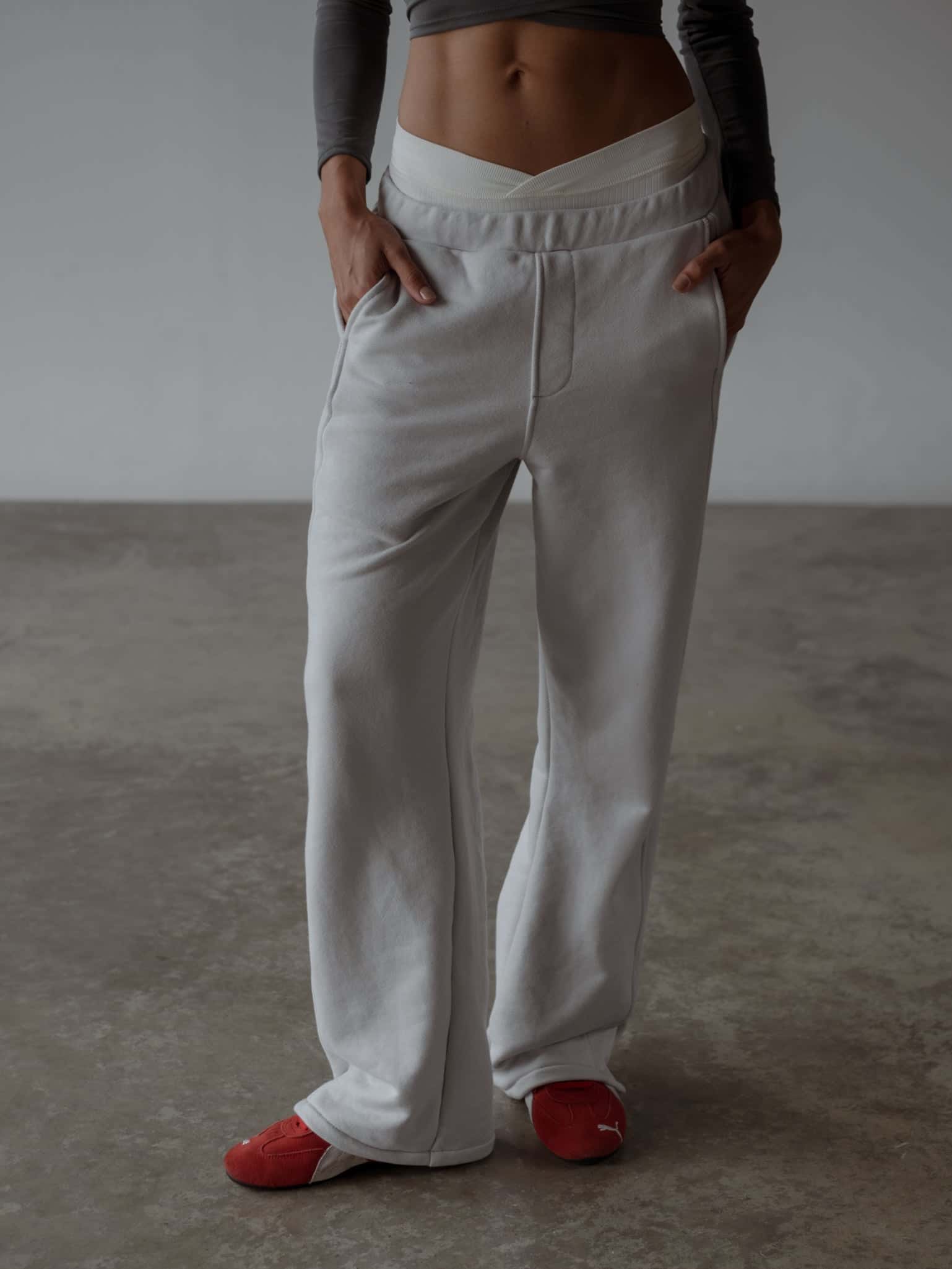 SIMPLY TRACK PANT - GRAY