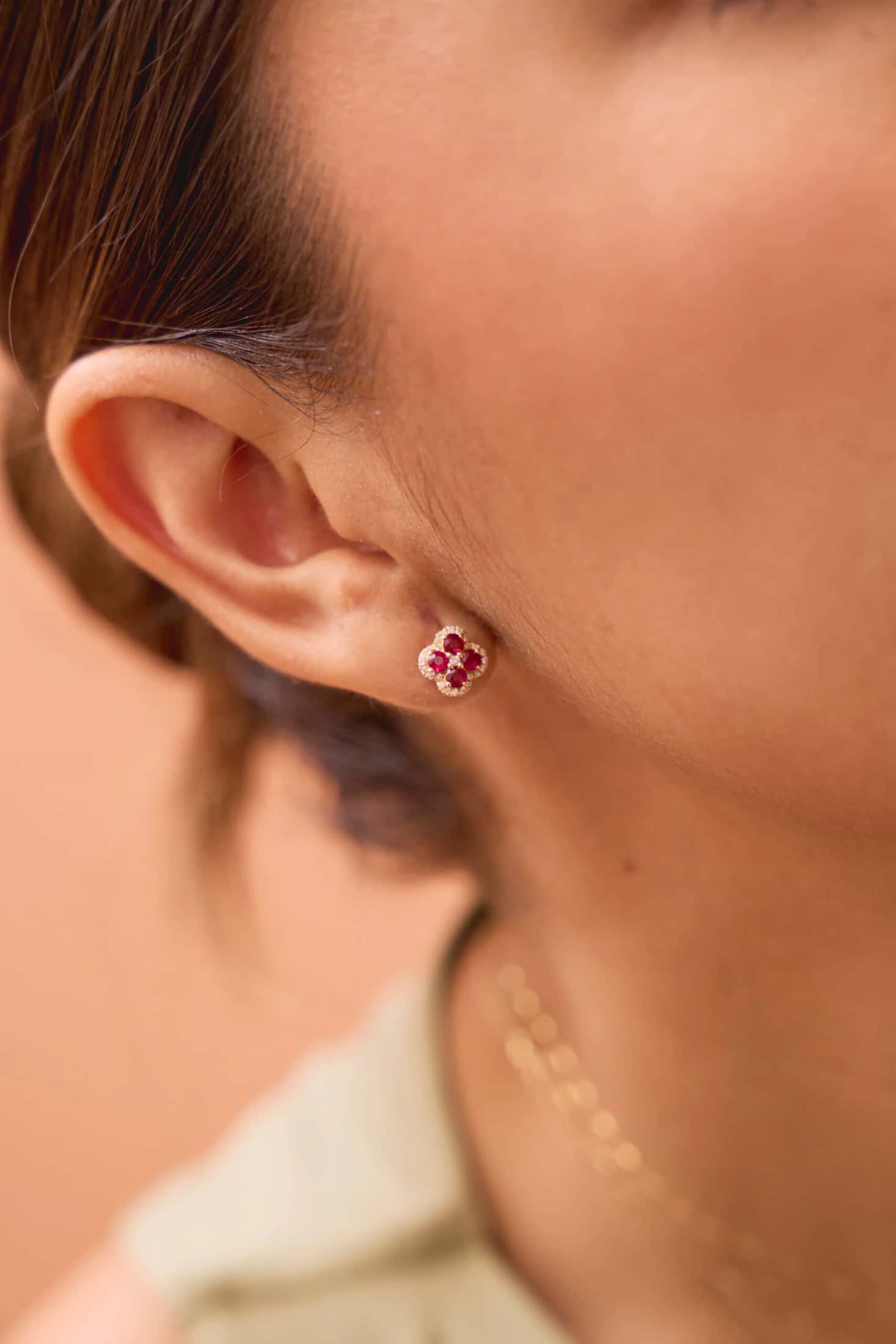 Yellow Diamond Studs - miniatura 2
