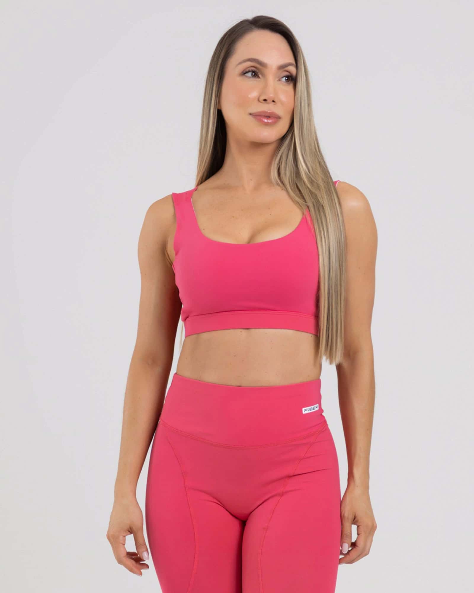 Top sisa sculpt glow fucsia rouge genuina