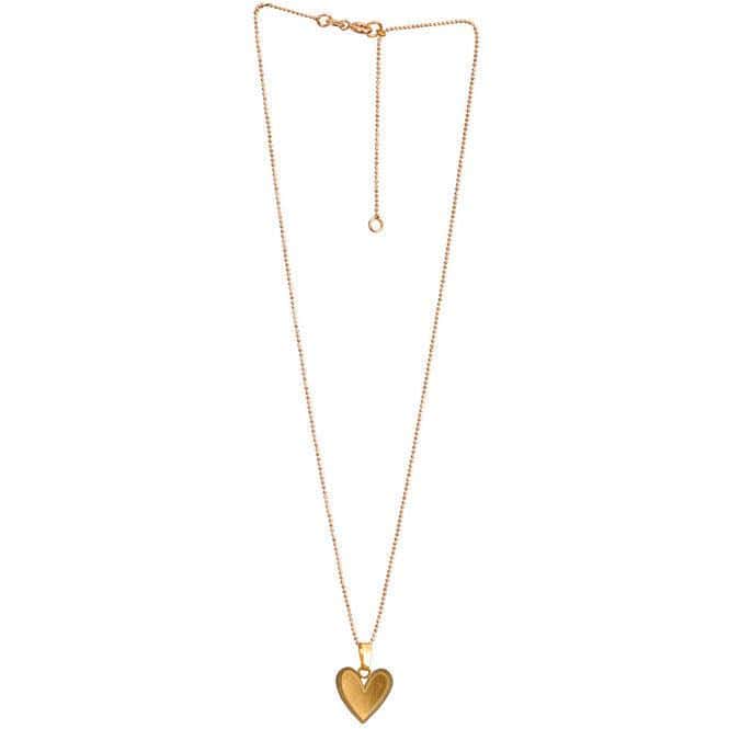 Cadena Y Dije Corazón Borde