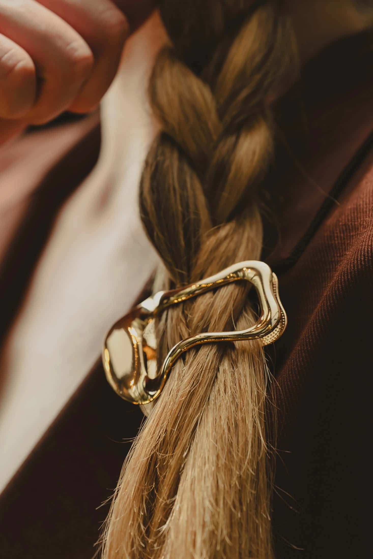HAIR PIN OVAL