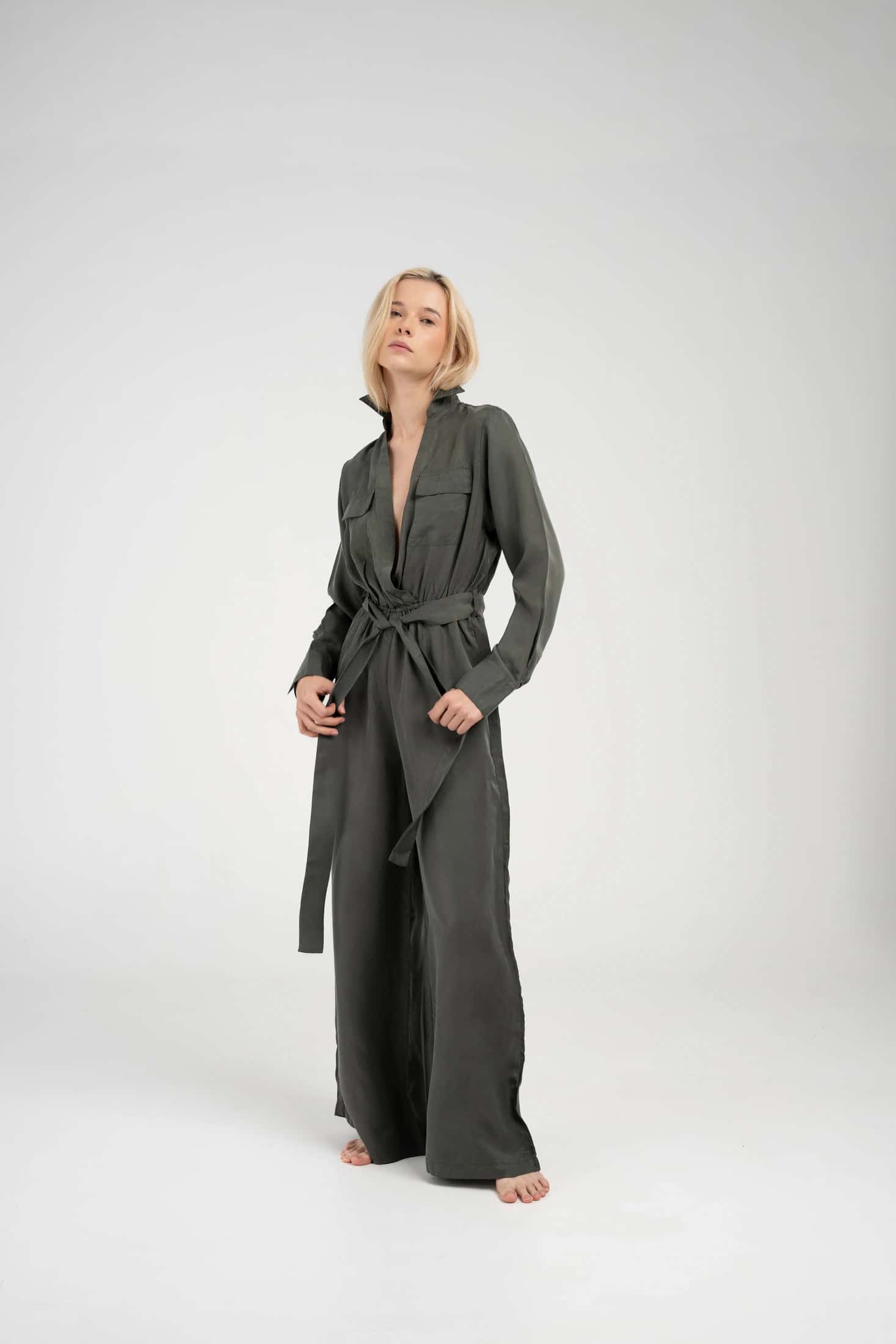 The Flowy Cupro Jumpsuit