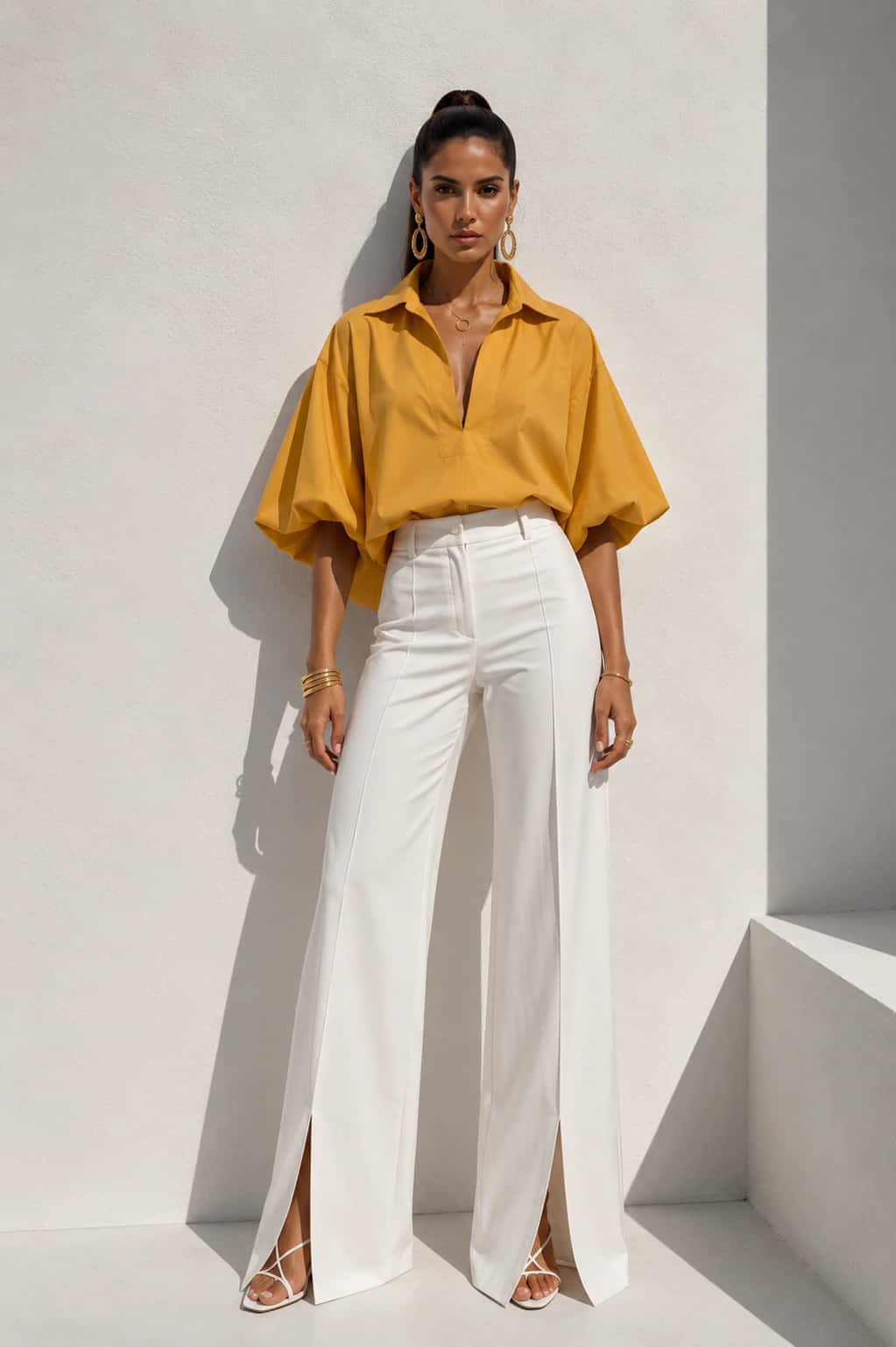 Blusa Popular Mostaza - miniatura 2