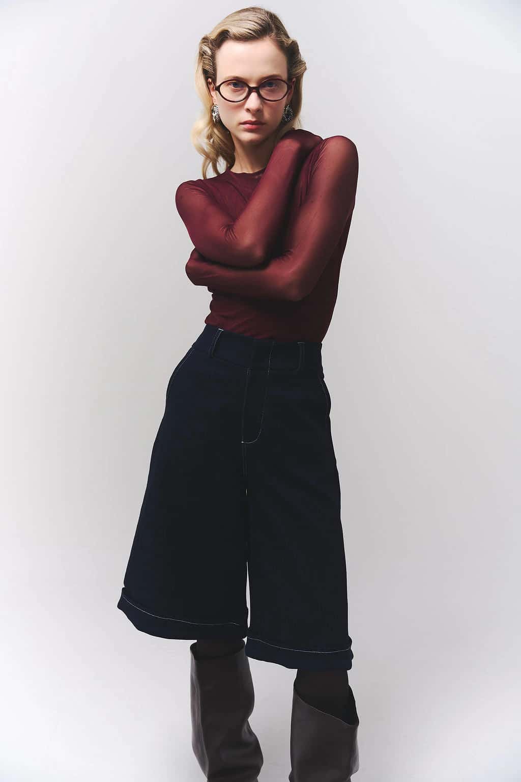 Bermuda Flare Denim
