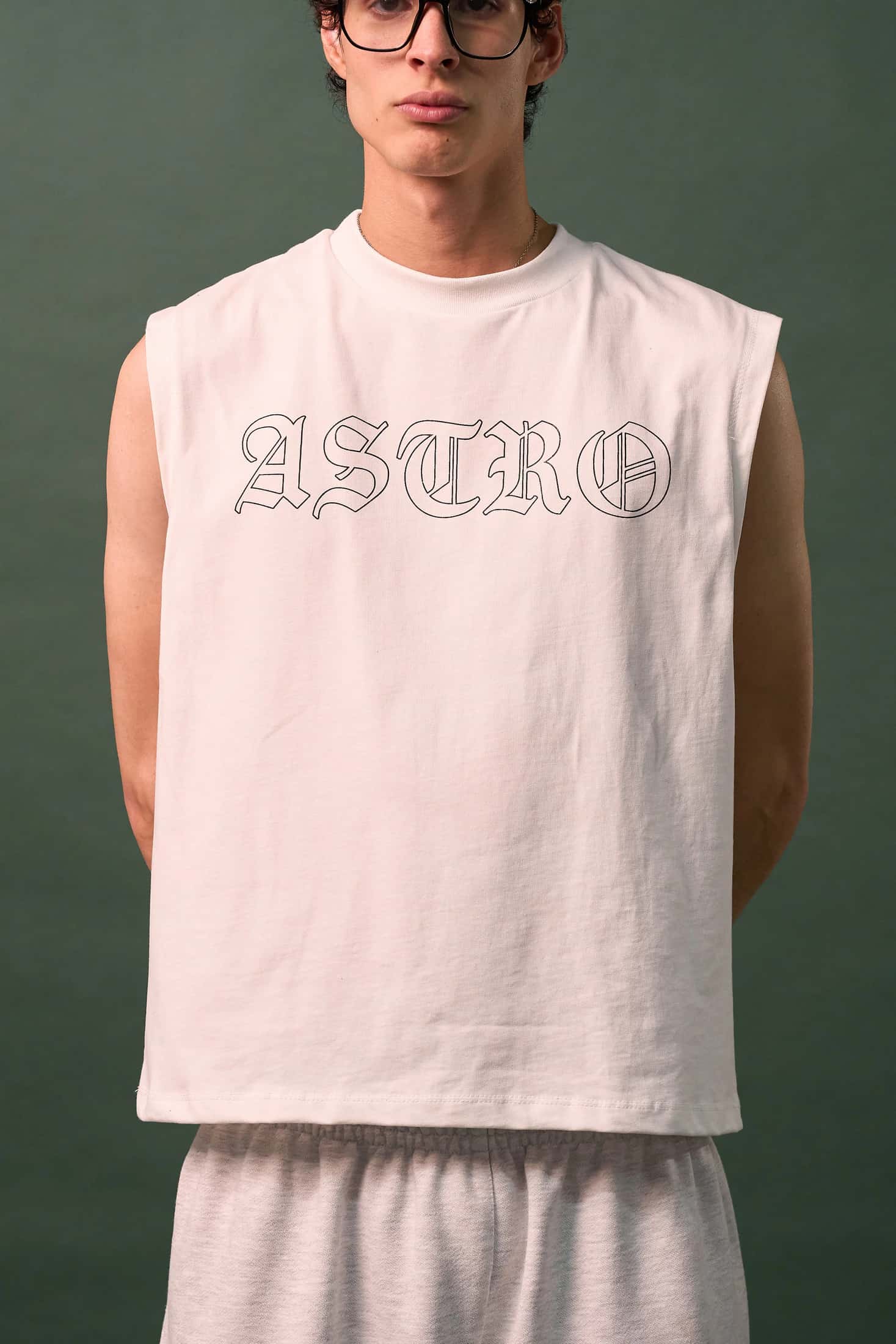 Muscle Tee Blanca - - miniatura 2