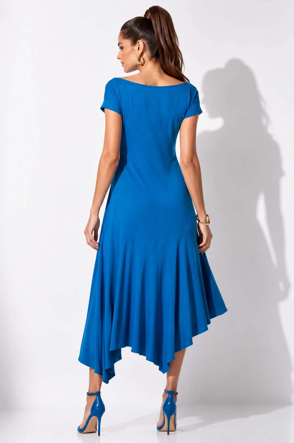 Vestido Nicolasa Petróleo - miniatura 2